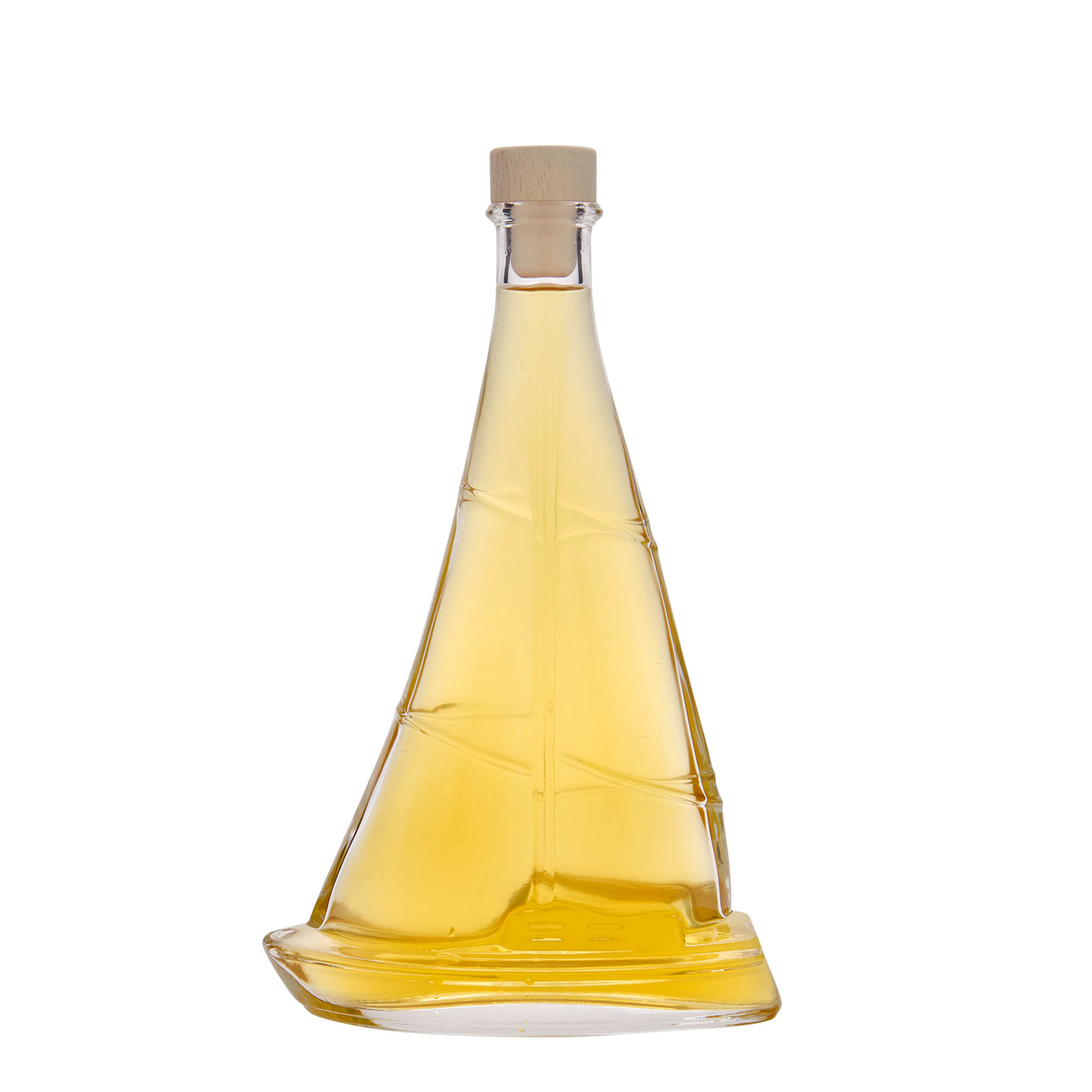 Butelka szklana 350 ml „Żaglówka”, otwór: korek