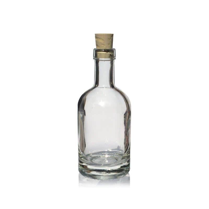 100 ml butelka szklana 'Linea Uno', zamknięcie: korek