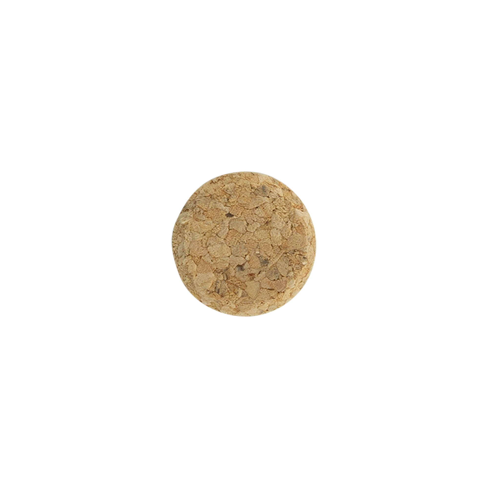 Korek do wina 22,5 mm, korek prasowany, beżowy, do szyjki: korek
