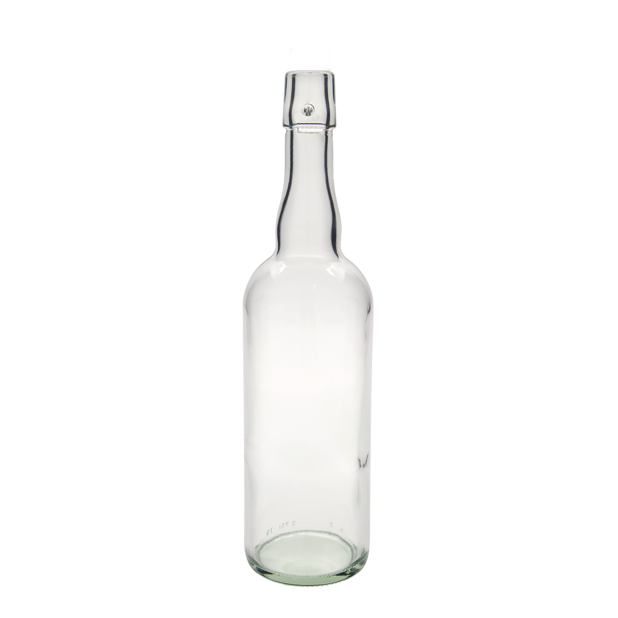 750 ml butelka piwa Belgia, szkło, szyjka: zamknięcie na klamrę