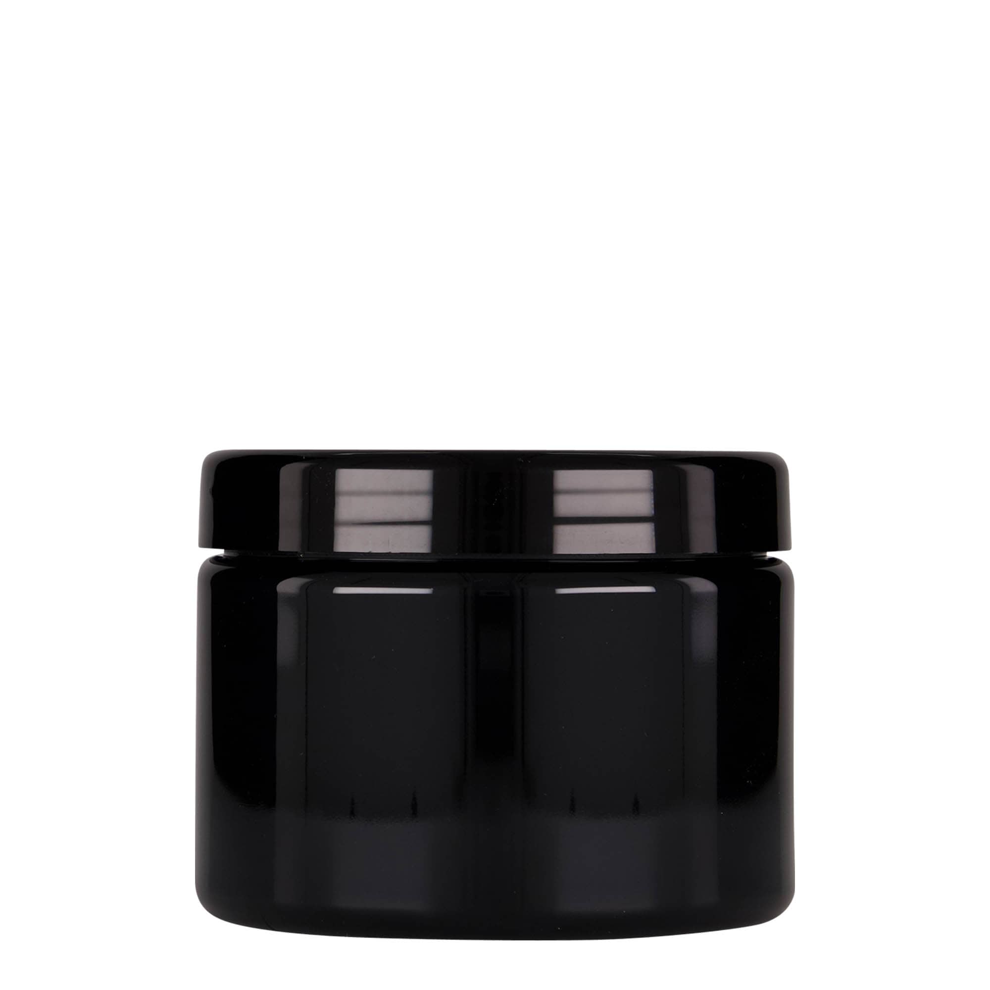 500 ml butelka PET „Isabella”, czarna, gwint: 100/400