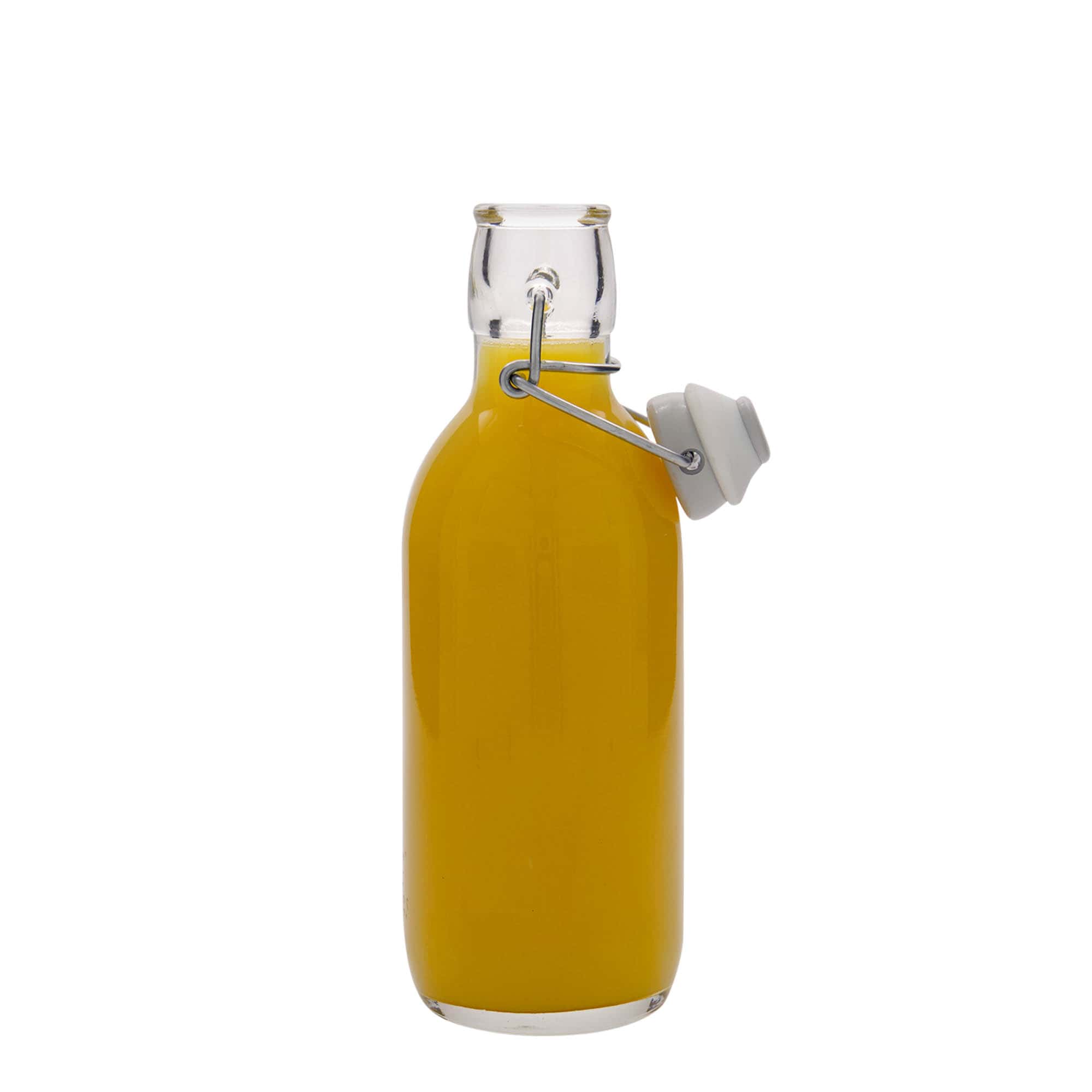 500 ml butelka szklana 'Emilia', otwór: zamknięcie na klamrę