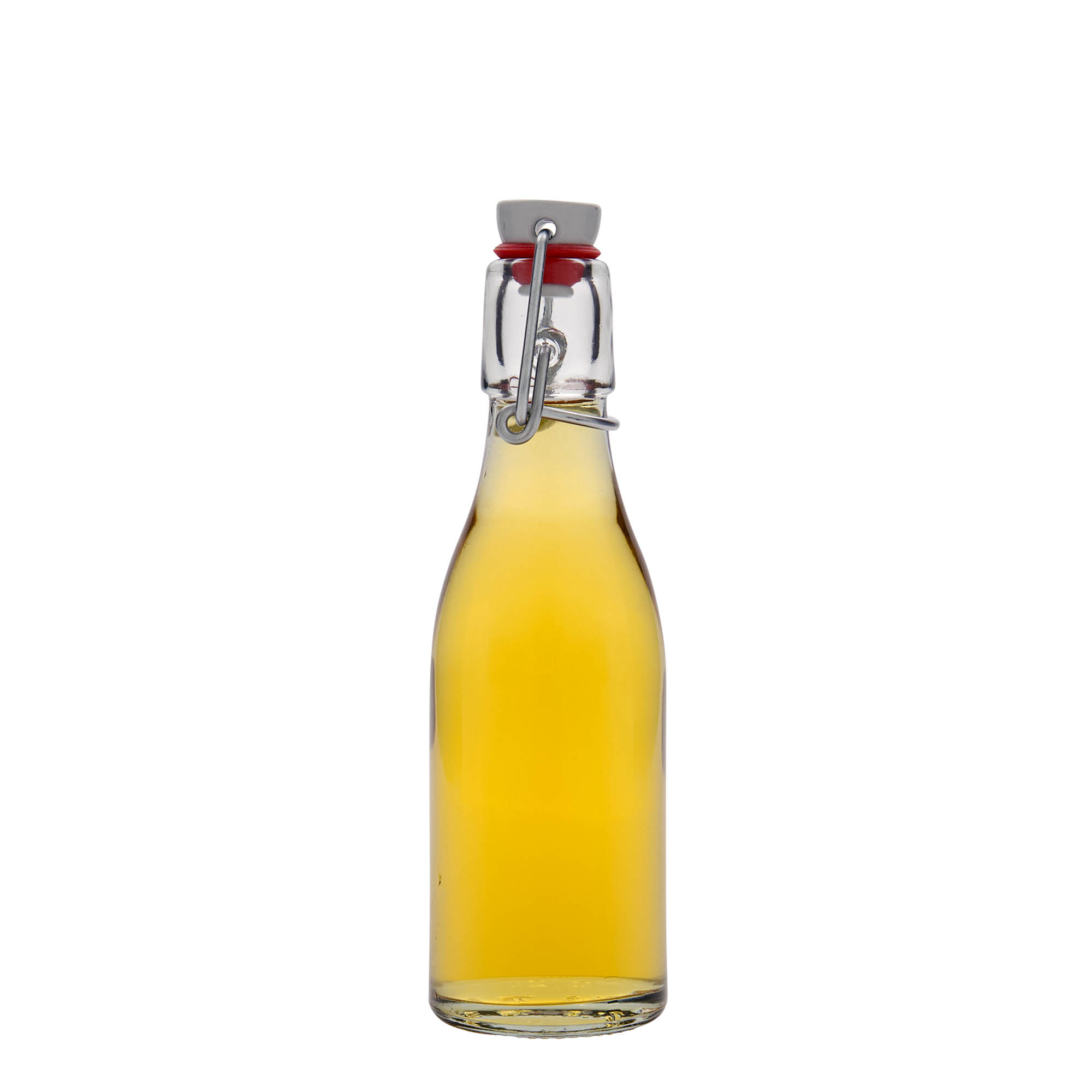 Butelka szklana 200 ml „Paul”, otwór: zamknięcie na zawias