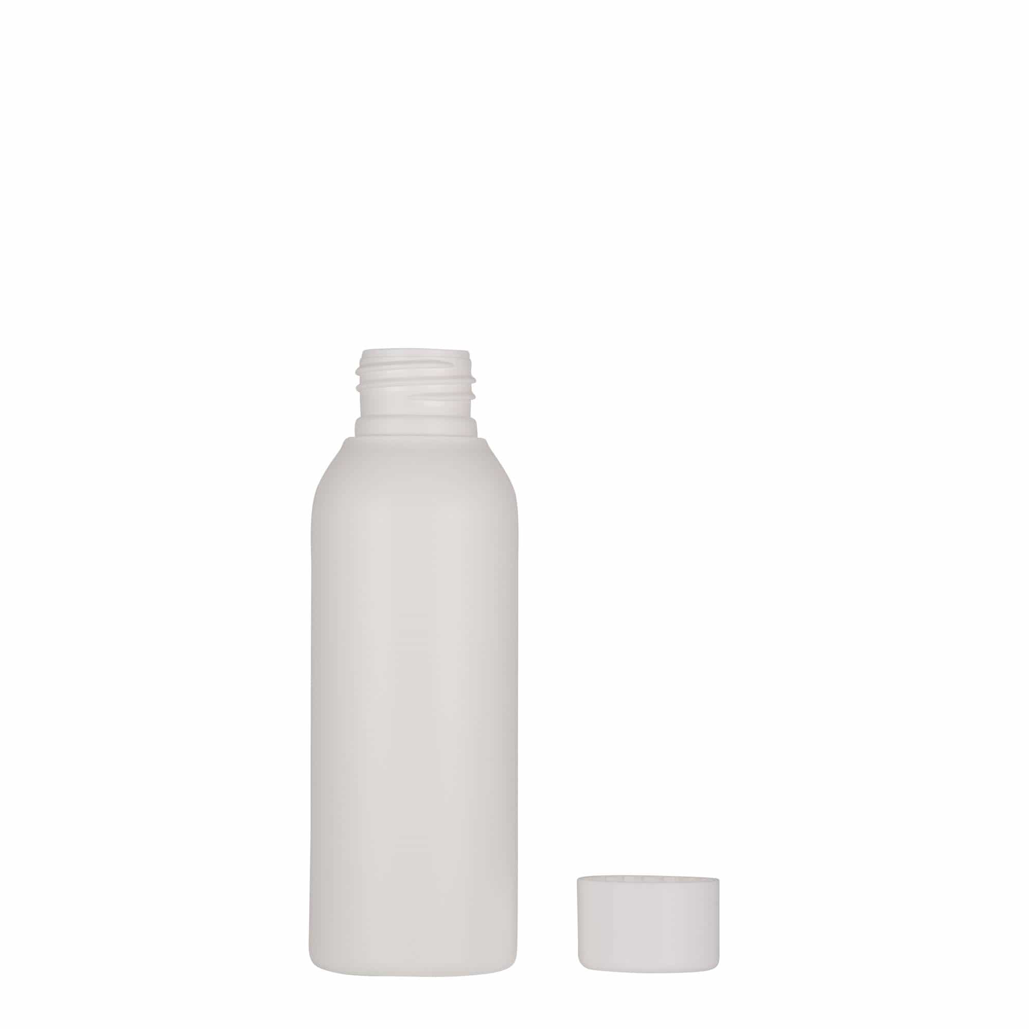 100 ml butelka plastikowa 'Tuffy', HDPE, biała, gwint: 24/410