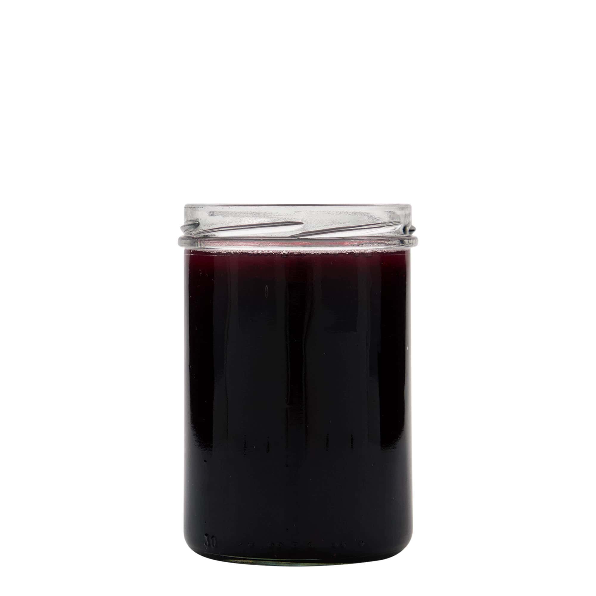 440 ml wysoki słoik prosty, zamknięcie: twist off(TO 82)