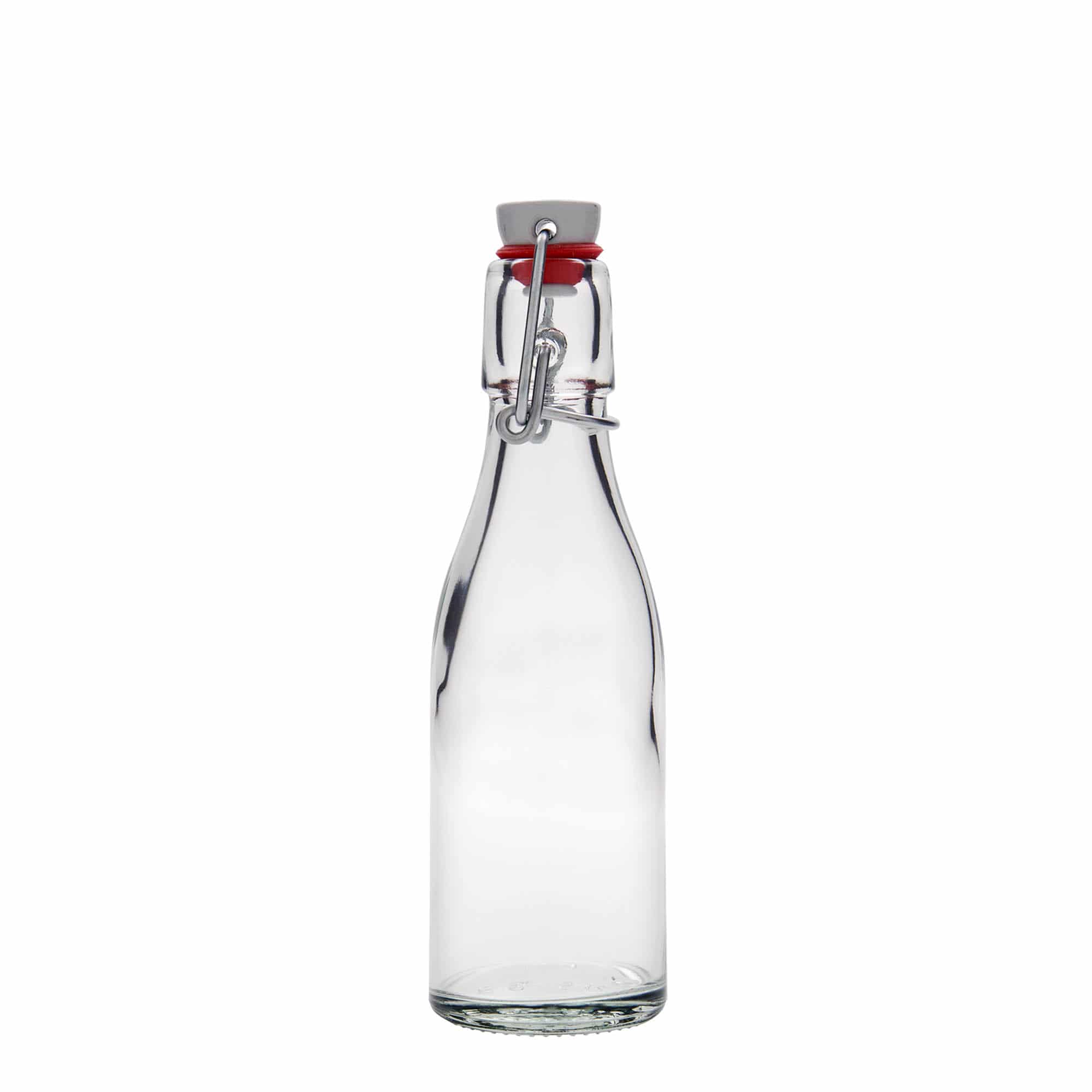 Butelka szklana 200 ml „Paul”, otwór: zamknięcie na zawias