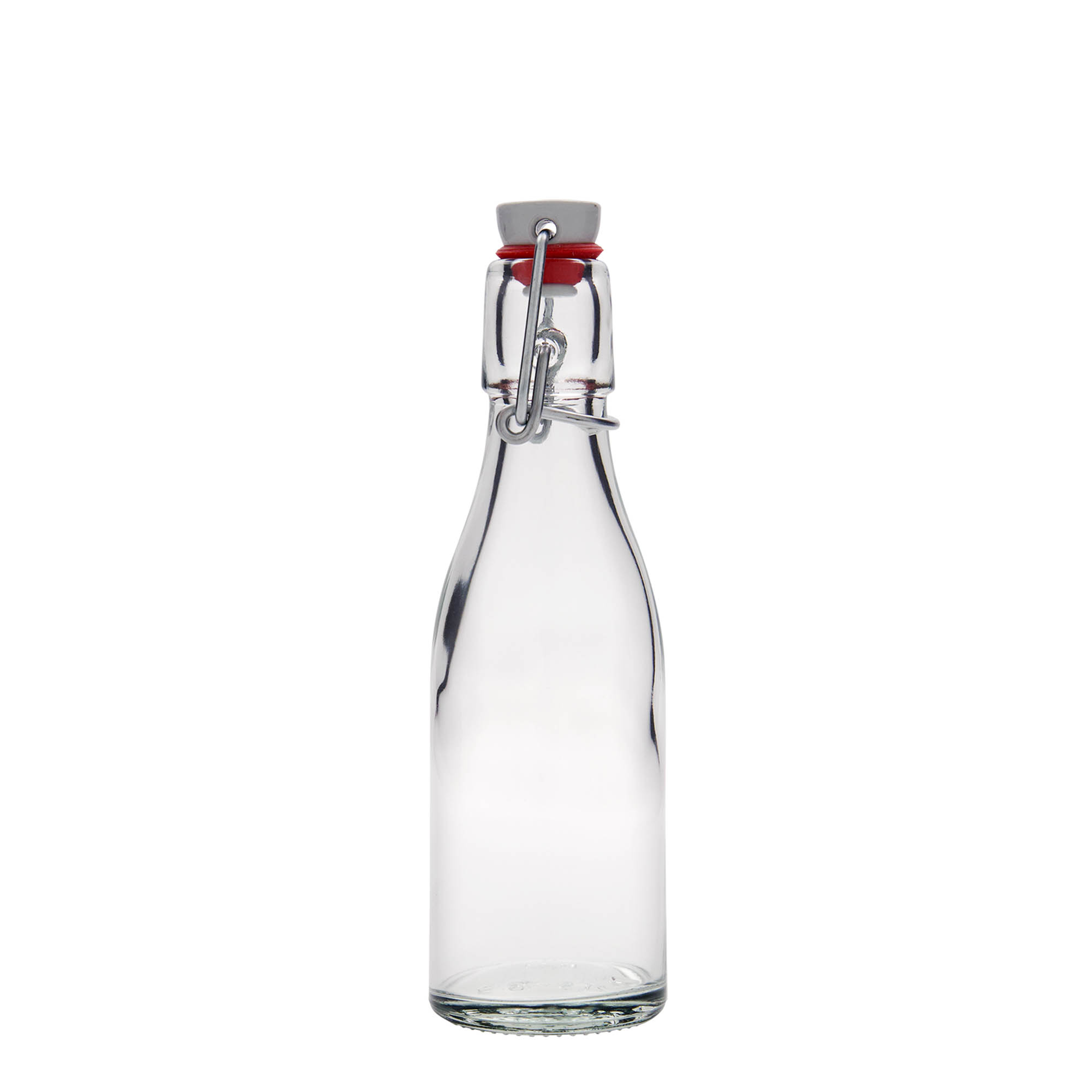 Butelka szklana 200 ml „Paul”, otwór: zamknięcie na zawias Butelka szklana 200 ml „Paul”, otwór: zamknięcie na zawias