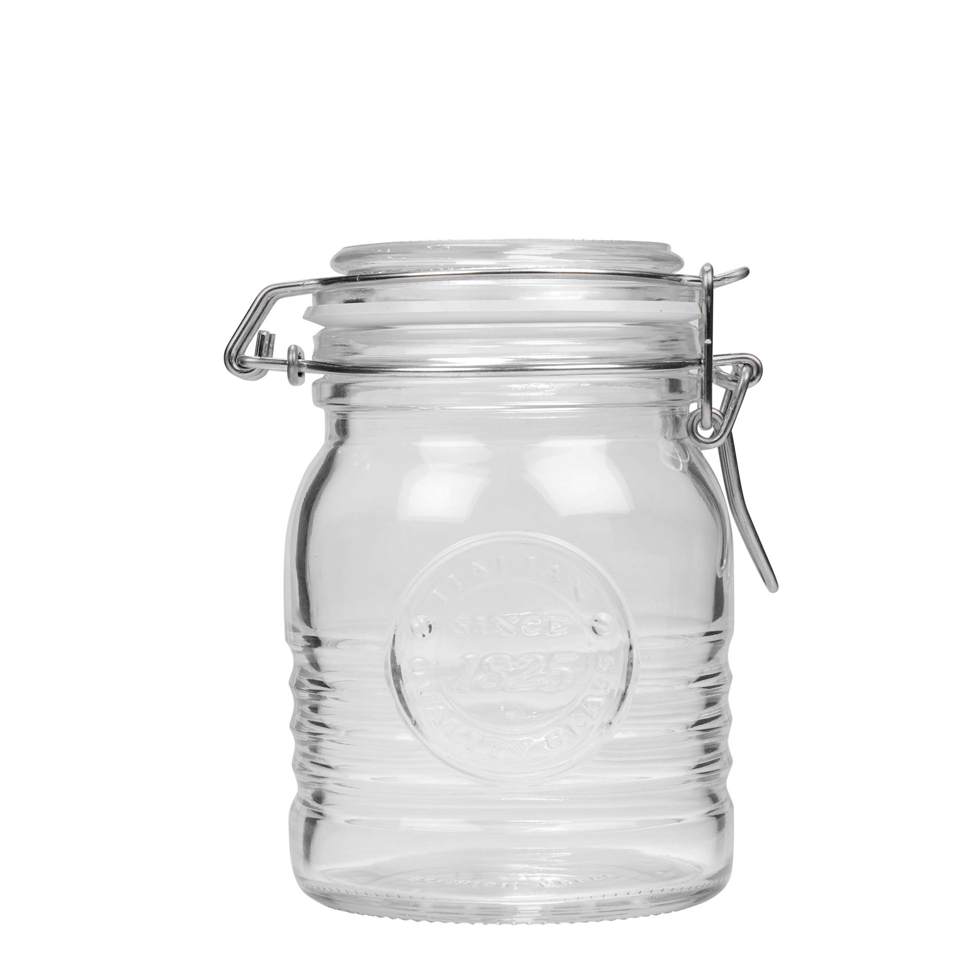 500 ml słoik z zamknięciem drucianym 'Officina 1825', otwór: zamknięcie druciane 500 ml słoik z zamknięciem drucianym 'Officina 1825', otwór: zamknięcie druciane