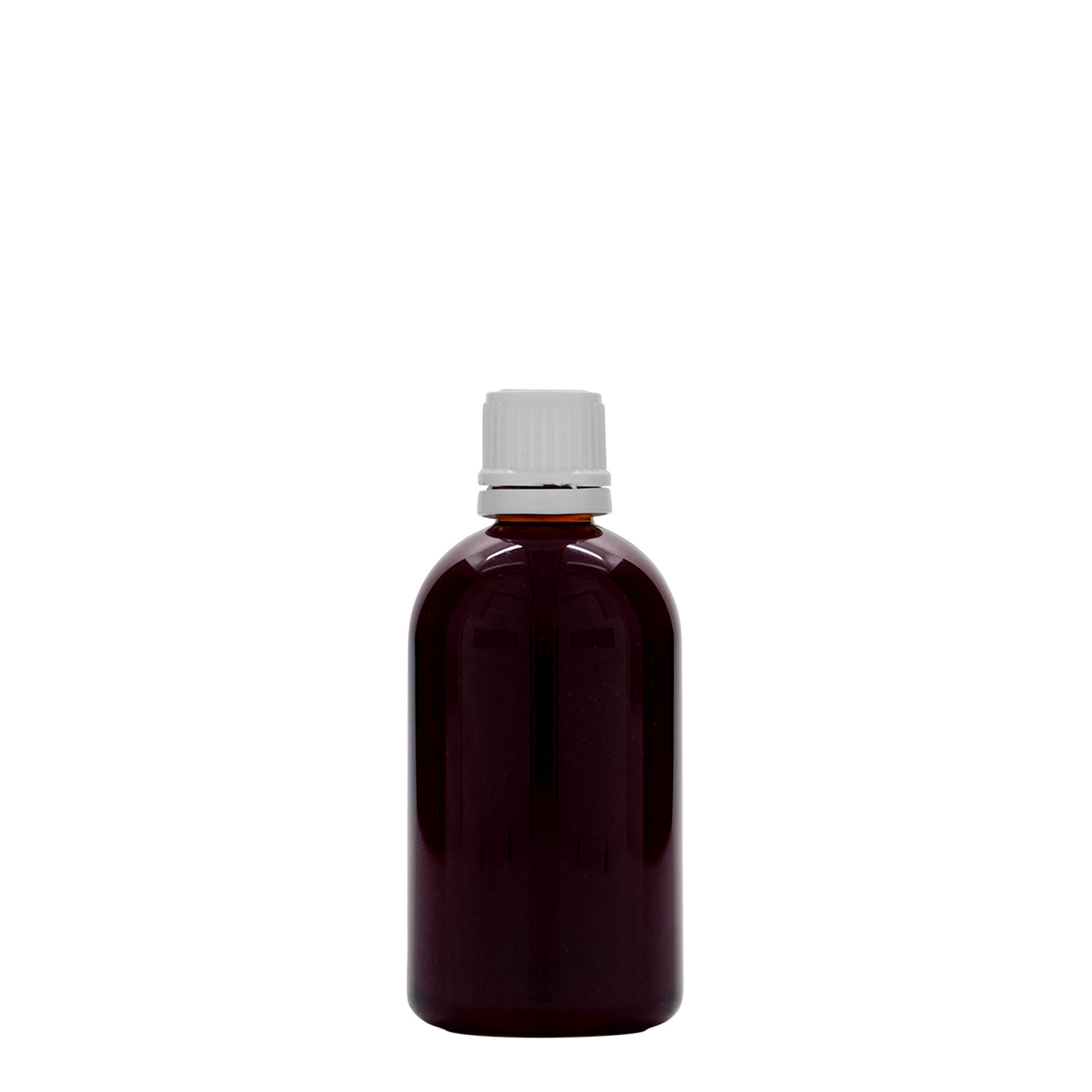 100 ml butelka medyczna PET „Easy Living”, tworzywo sztuczne, szyjka: DIN 18