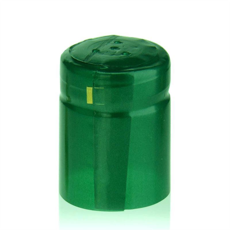 Kapturek termokurczliwy 32x41, tworzywo sztuczne PVC, kolor szmaragdowo-zielony