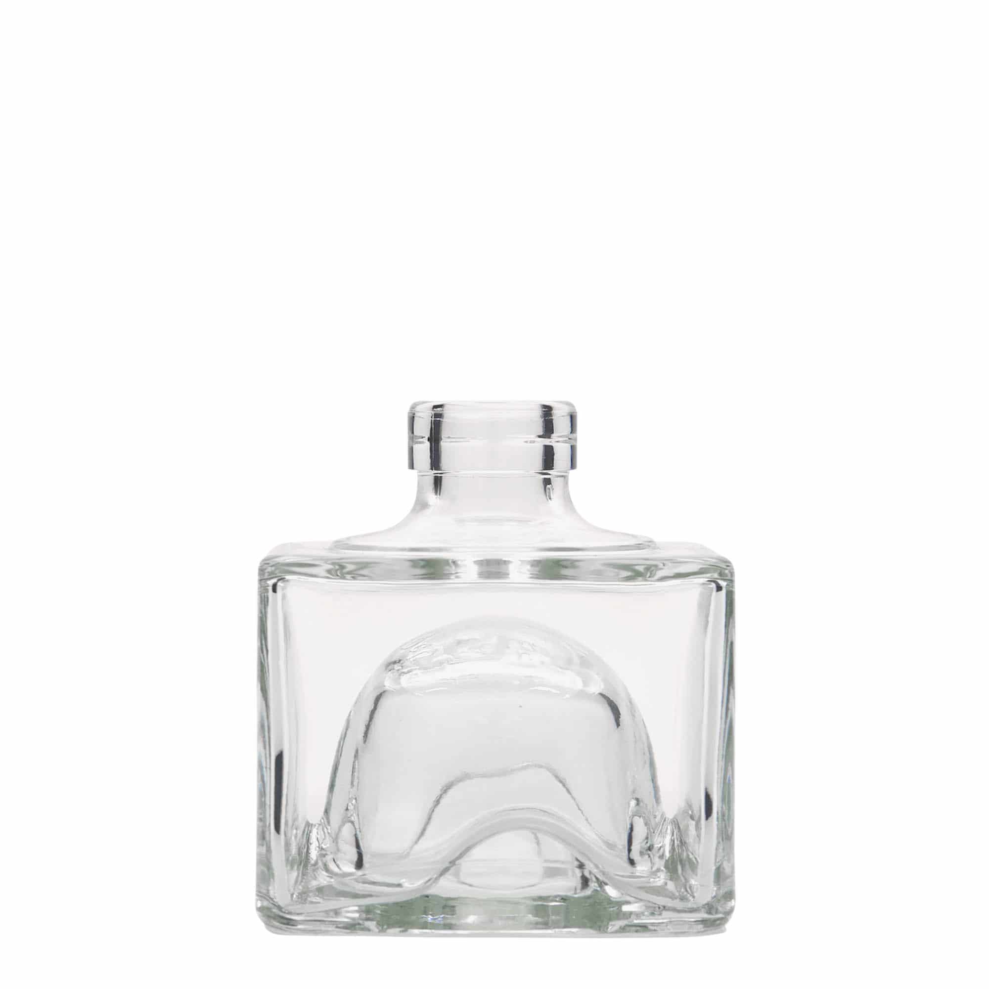 200 ml butelka szklana 'Cocolores', kwadratowa, zamknięcie: korek 200 ml butelka szklana 'Cocolores', kwadratowa, zamknięcie: korek