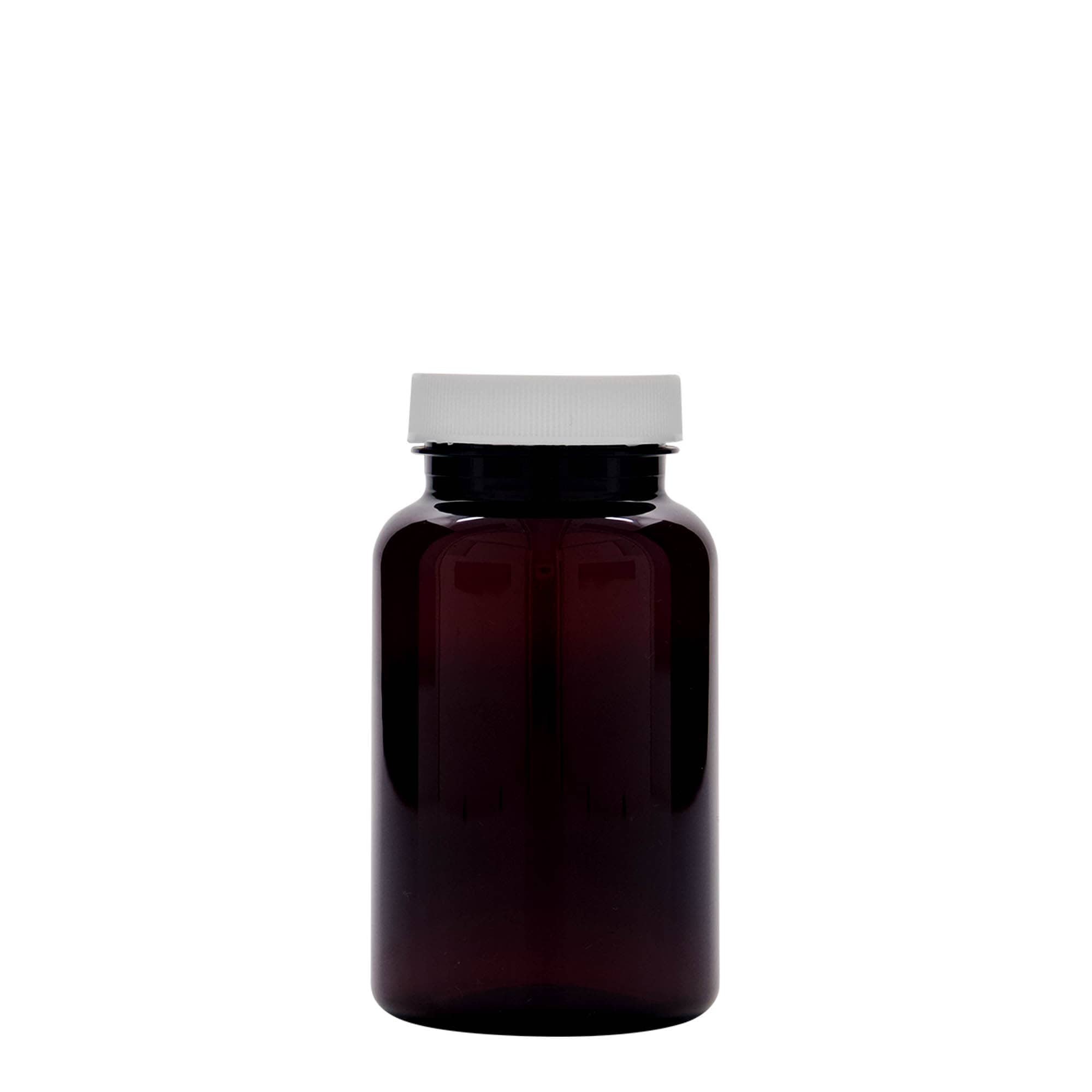 200 ml butelka PET, tworzywo sztuczne, brązowa, gwint: 45/400