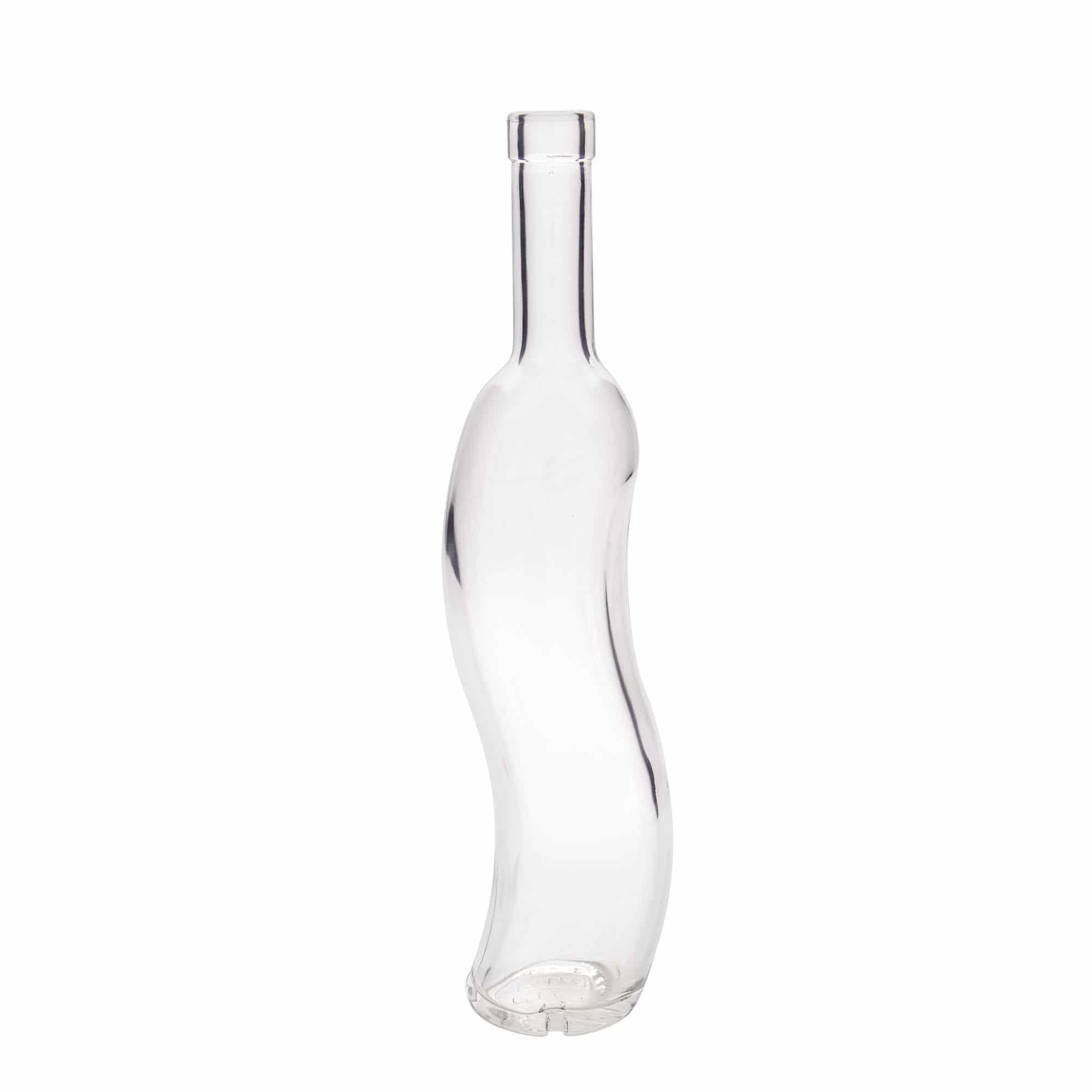 500 ml butelka szklana 'La-Ola', półokrągła, zamknięcie: korek 500 ml butelka szklana 'La-Ola', półokrągła, zamknięcie: korek