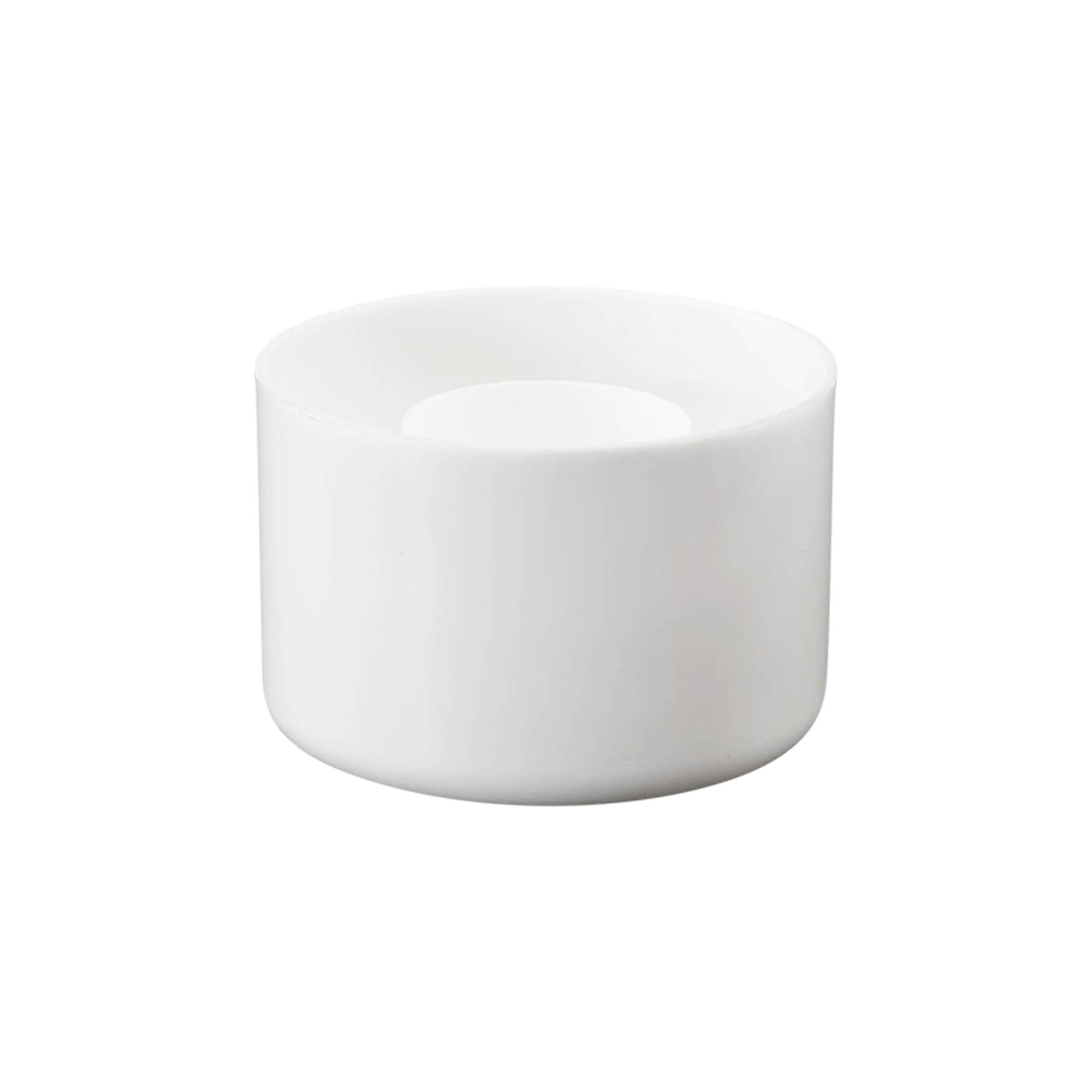 Zakrętka do butelki okrągłej z wkładką strzykawkową, plastik PE, biały, do gwintu: GL 22