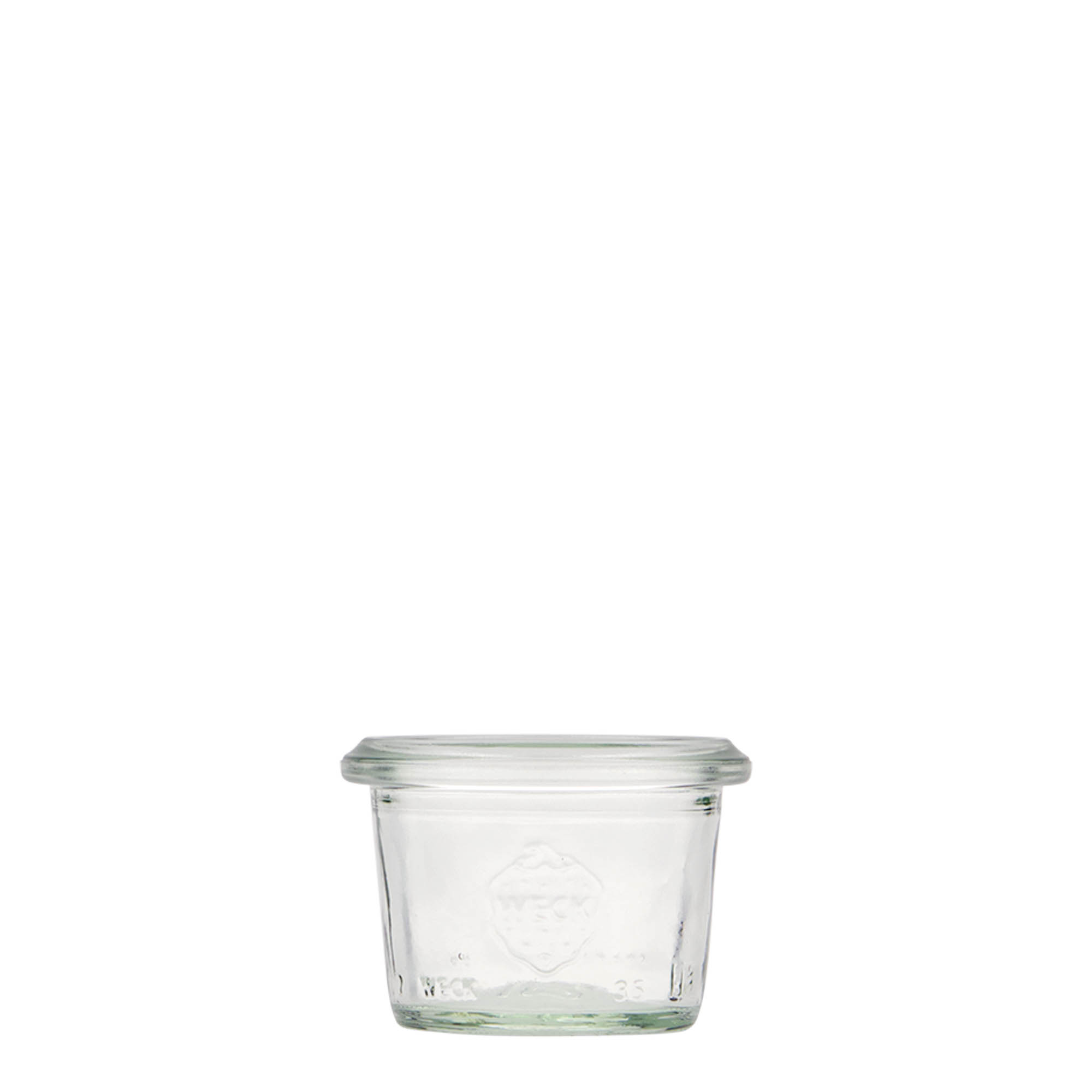 35 ml słoik WECK do odwracania, krawędź: okrągła 35 ml słoik WECK do odwracania, krawędź: okrągła