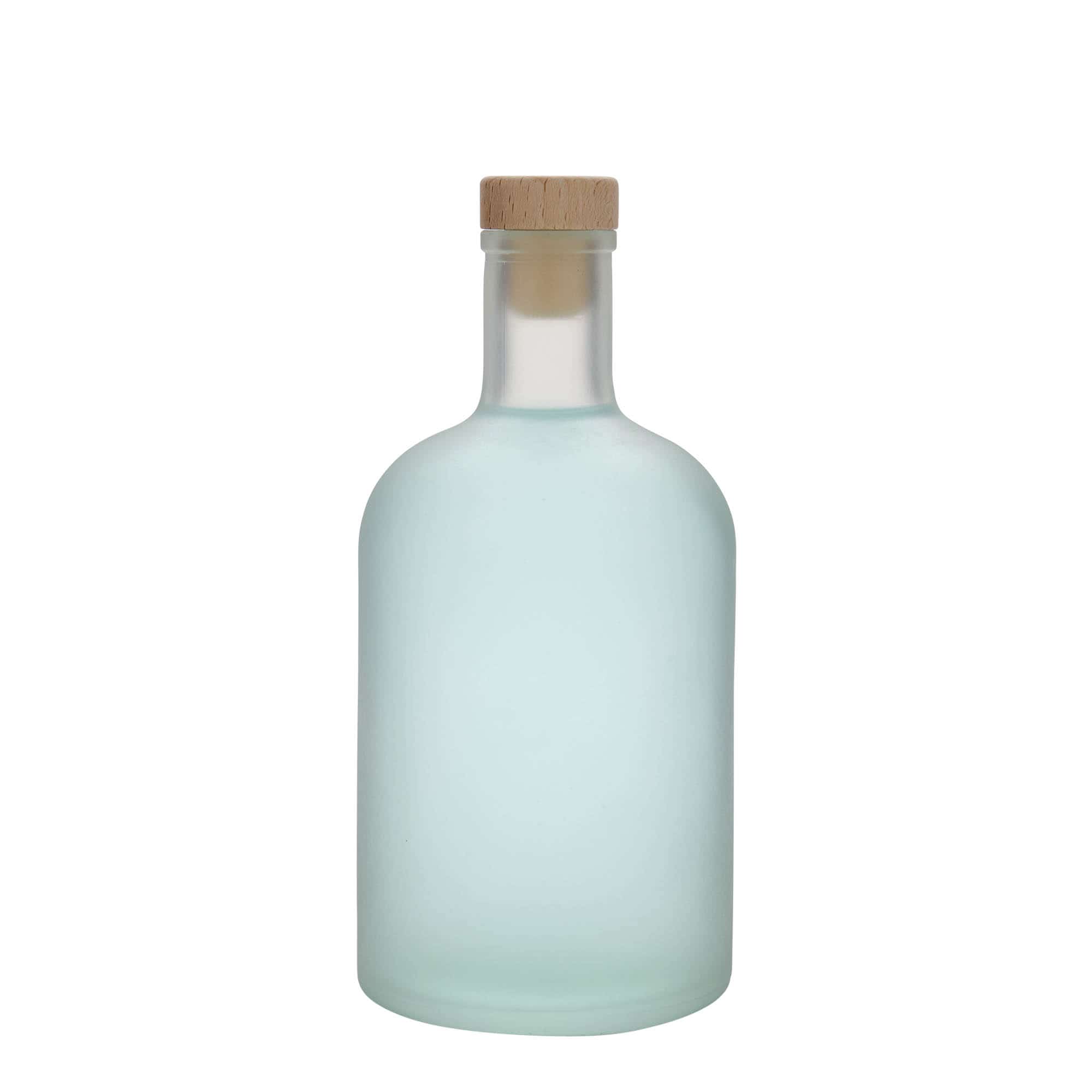 700 ml butelka szklana 'Gerardino', matowa, zamknięcie: korek