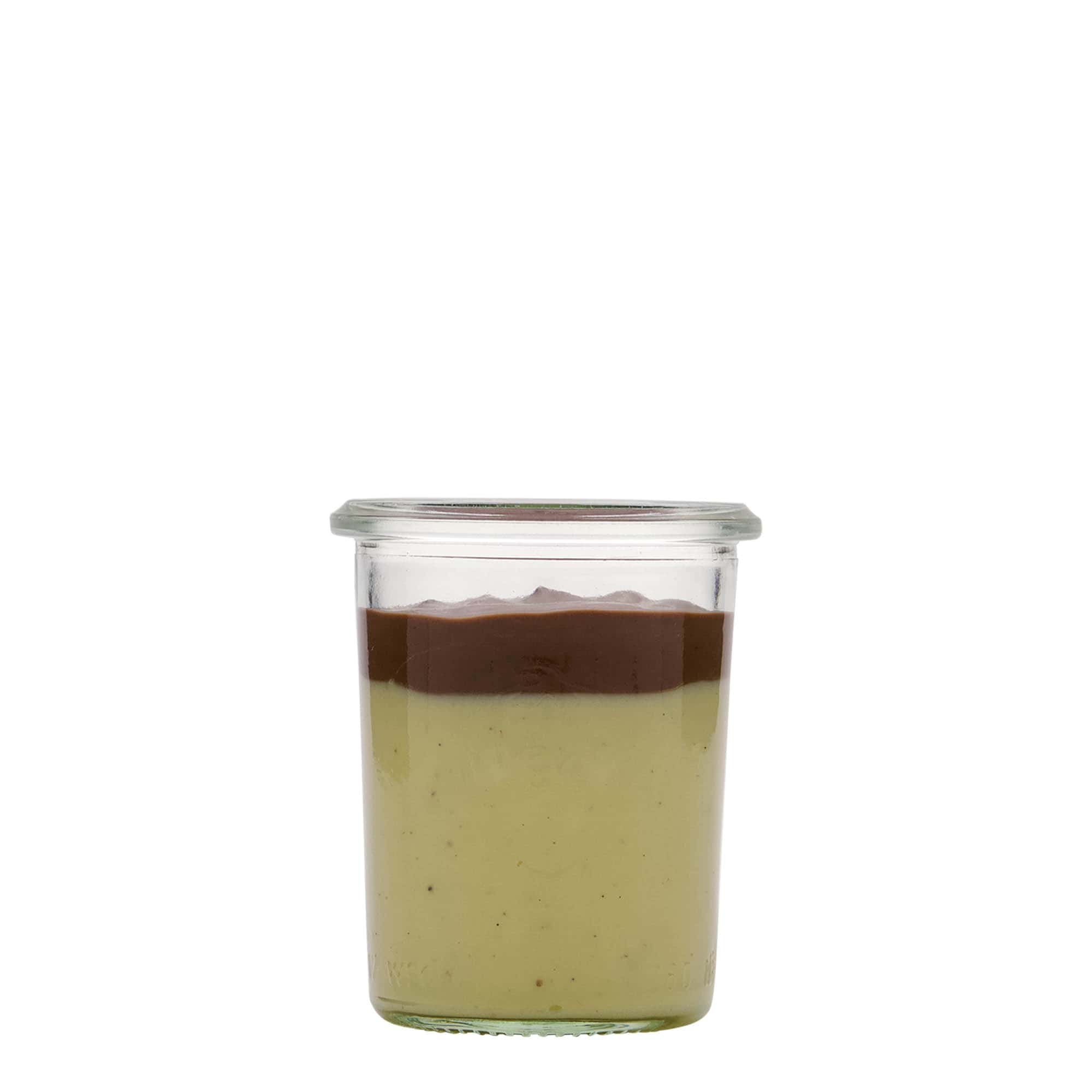 160 ml słoik WECK ze ściętym brzegiem, otwór: okrągły rant 160 ml słoik WECK ze ściętym brzegiem, otwór: okrągły rant