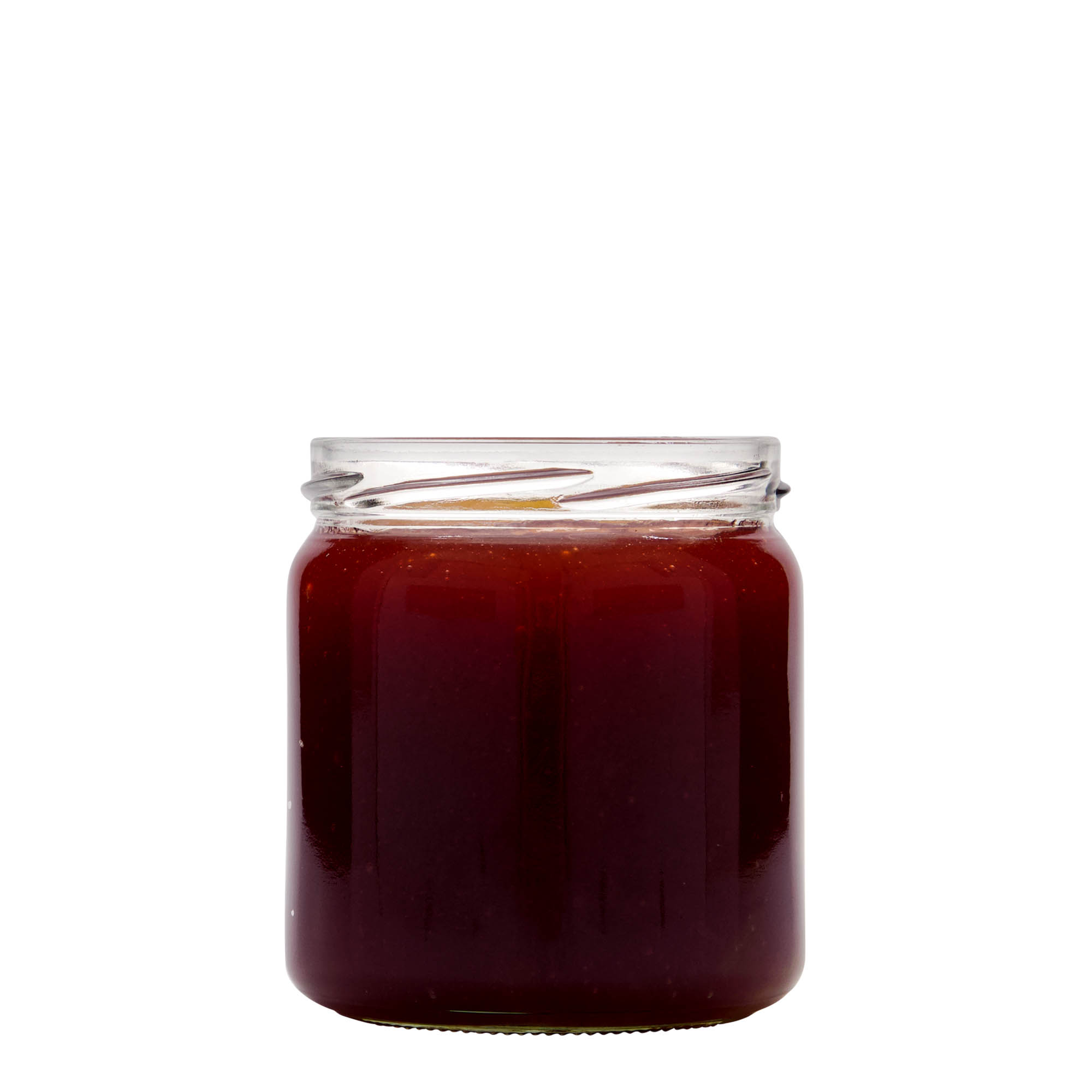 408 ml szklany słoik okrągły, otwór: Twist-Off (TO 82)