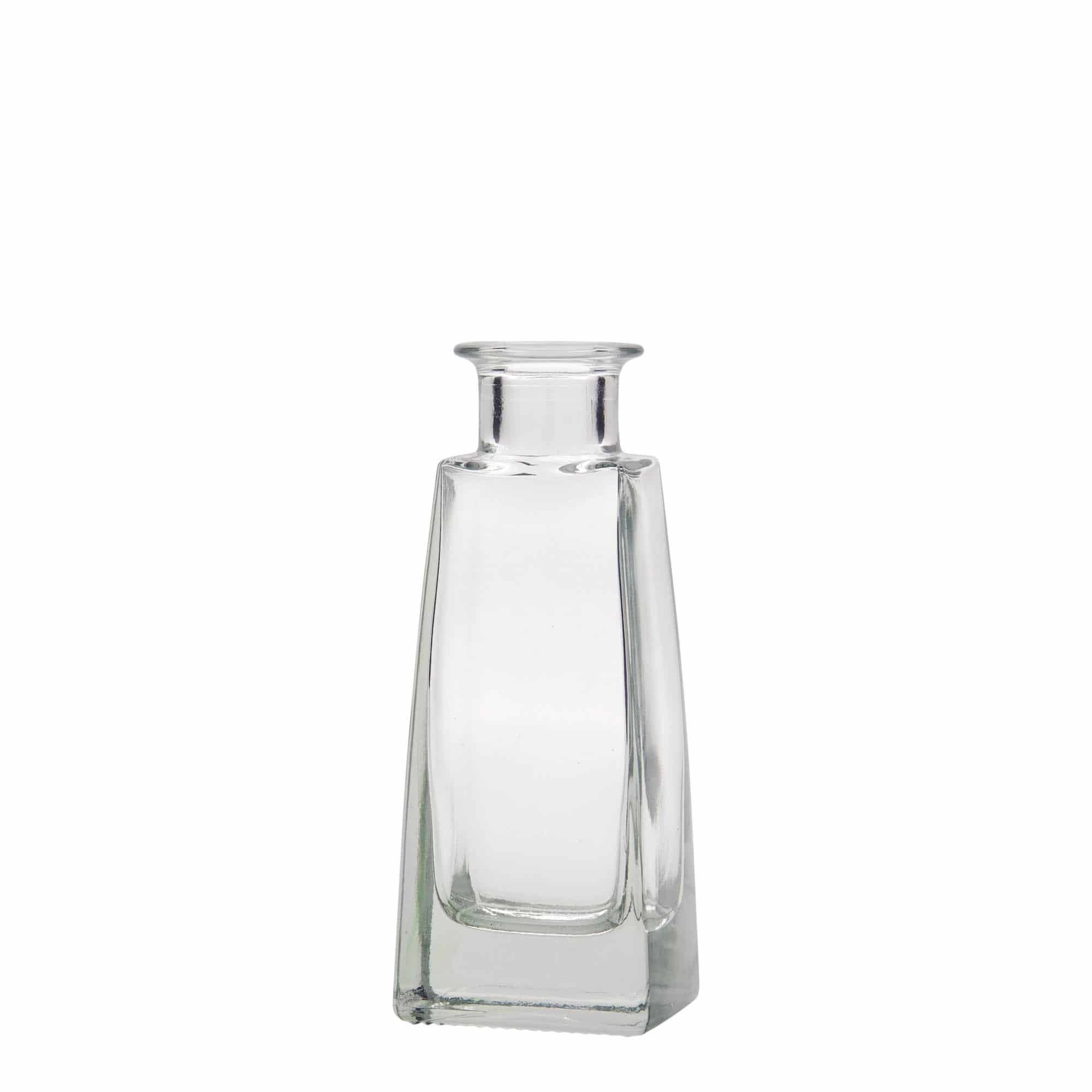100 ml butelka szklana 'Timmy', prostokątna, zamknięcie: korek