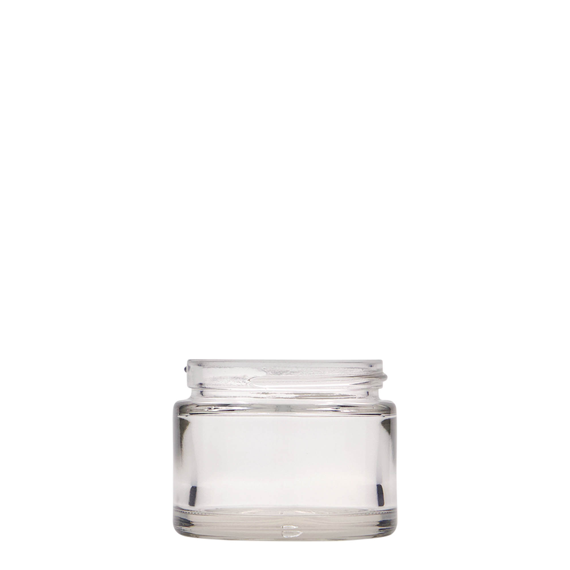 50 ml słoik „Beauty”, szkło, wylot: zakrętka