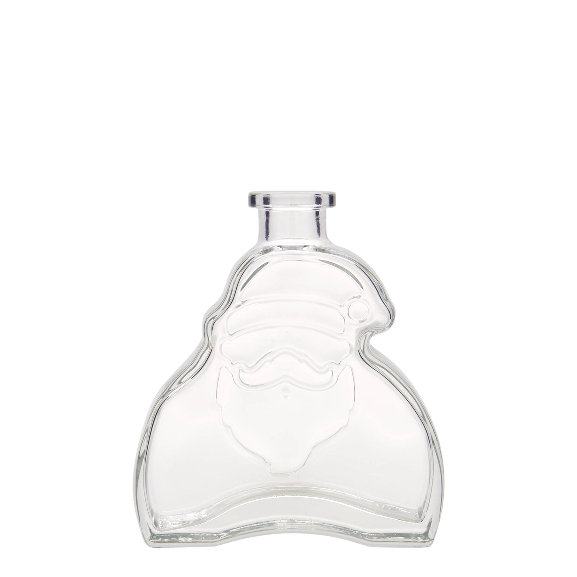 200 ml butelka szklana „Święty Mikołaj”, otwór: korek