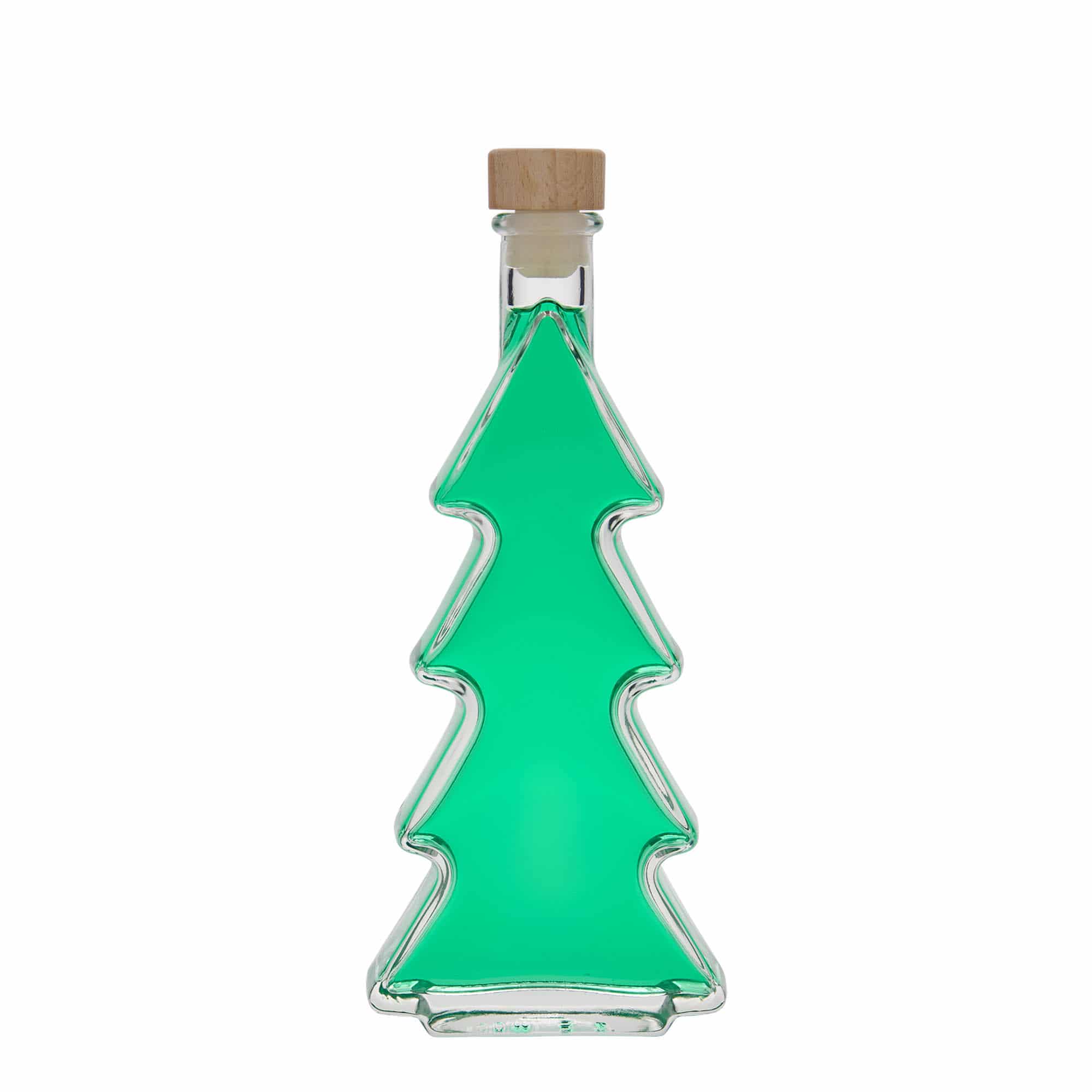 200 ml butelka szklana „Choinka”, otwór: korek