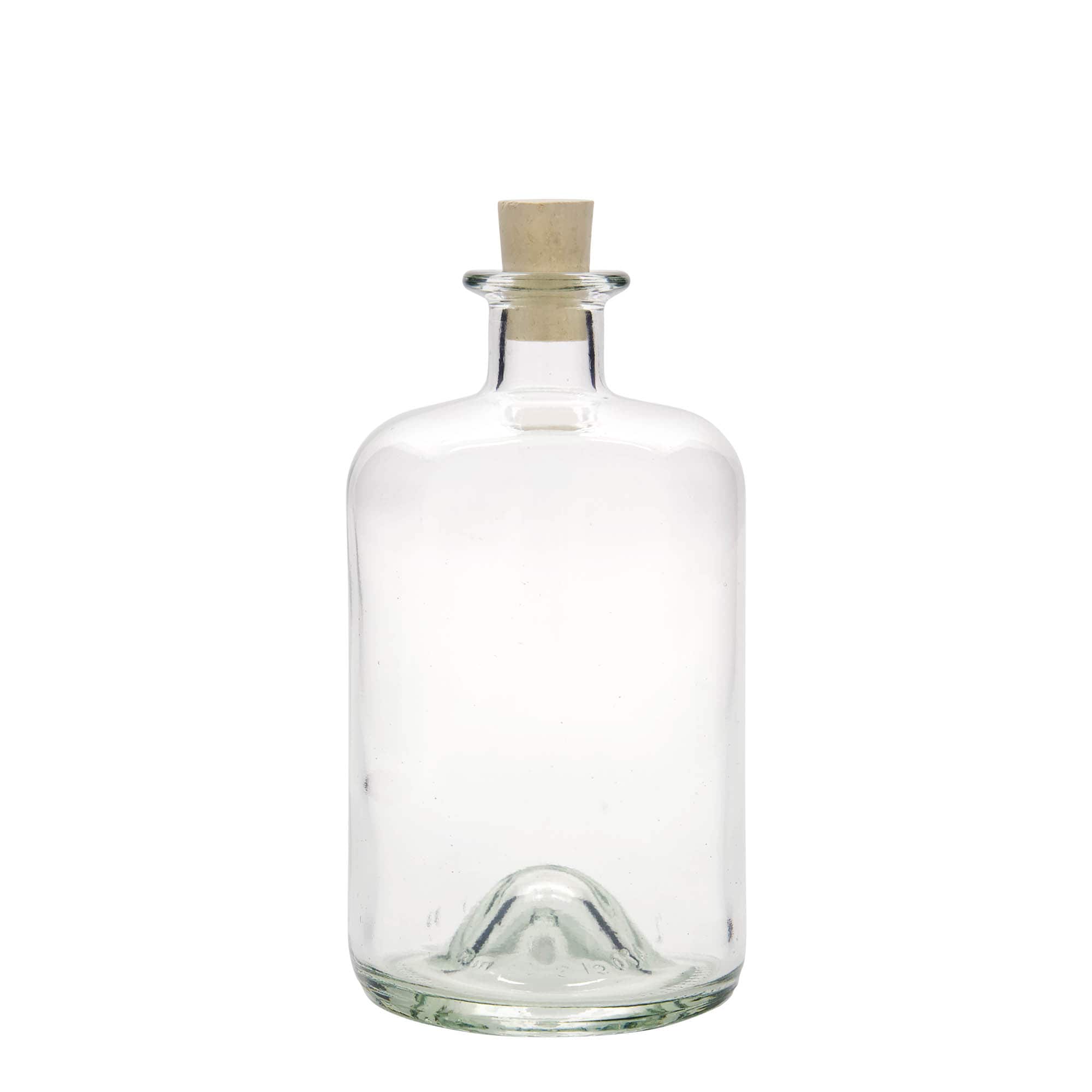 700 ml butelka szklana aptekarska, otwór: korek
