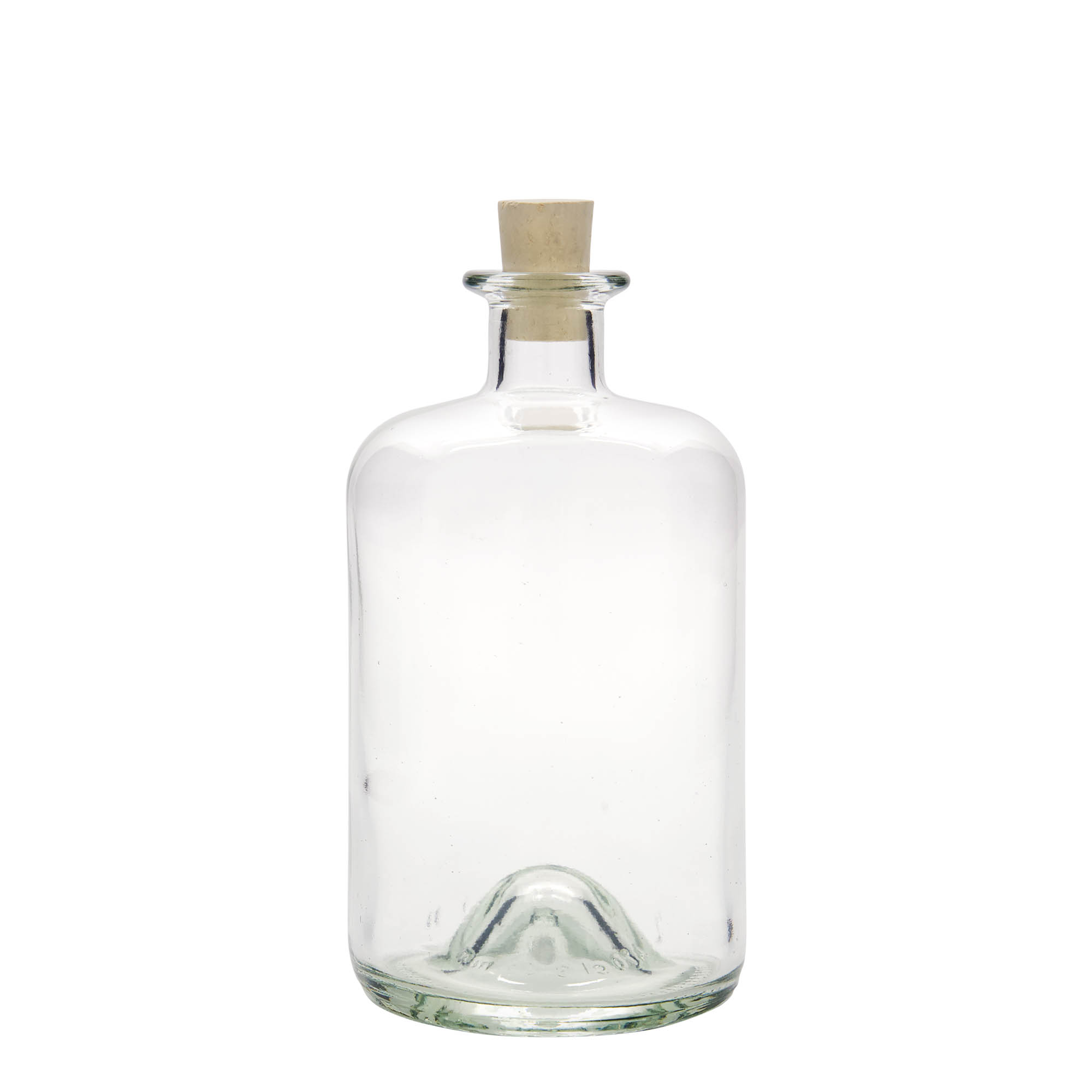 700 ml butelka szklana aptekarska, otwór: korek 700 ml butelka szklana aptekarska, otwór: korek