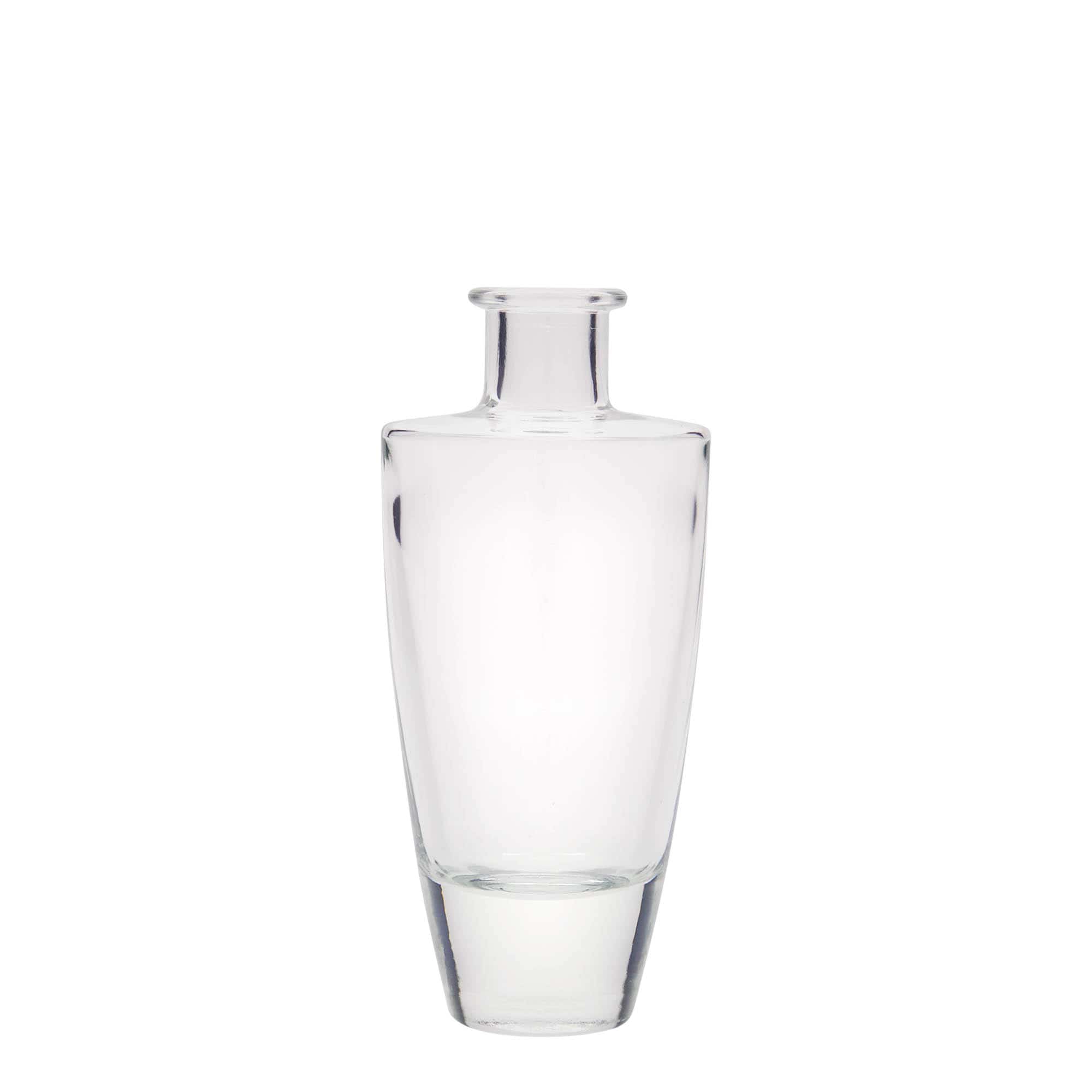 200 ml butelka szklana 'Vanessa', owalna, zamknięcie: korek 200 ml butelka szklana 'Vanessa', owalna, zamknięcie: korek