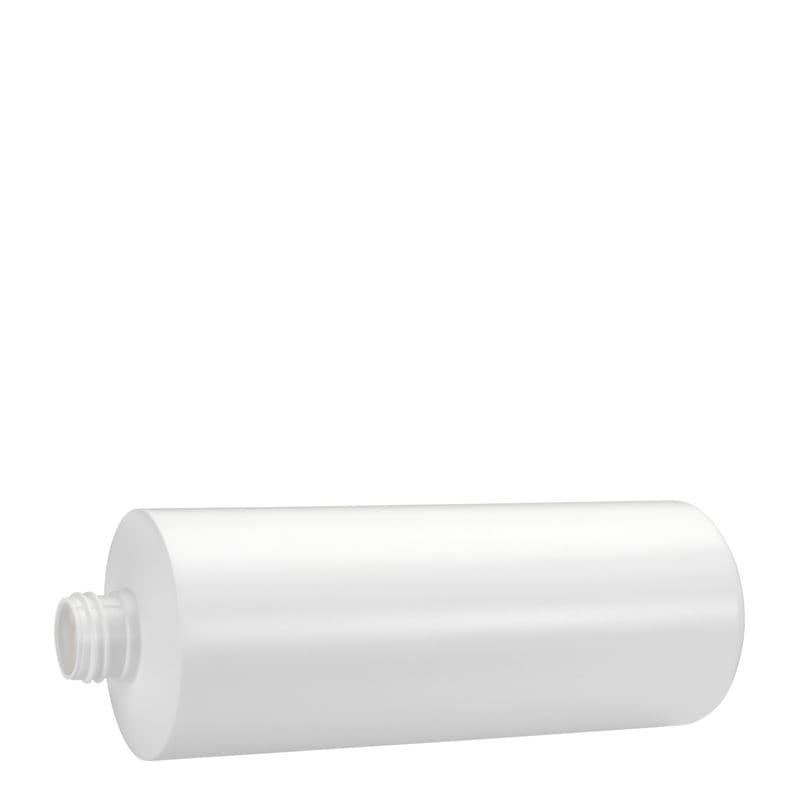 500 ml butelka z tworzywa sztucznego 'Pipe', Green HDPE, kolor biały, zamknięcie: GPI 24/410