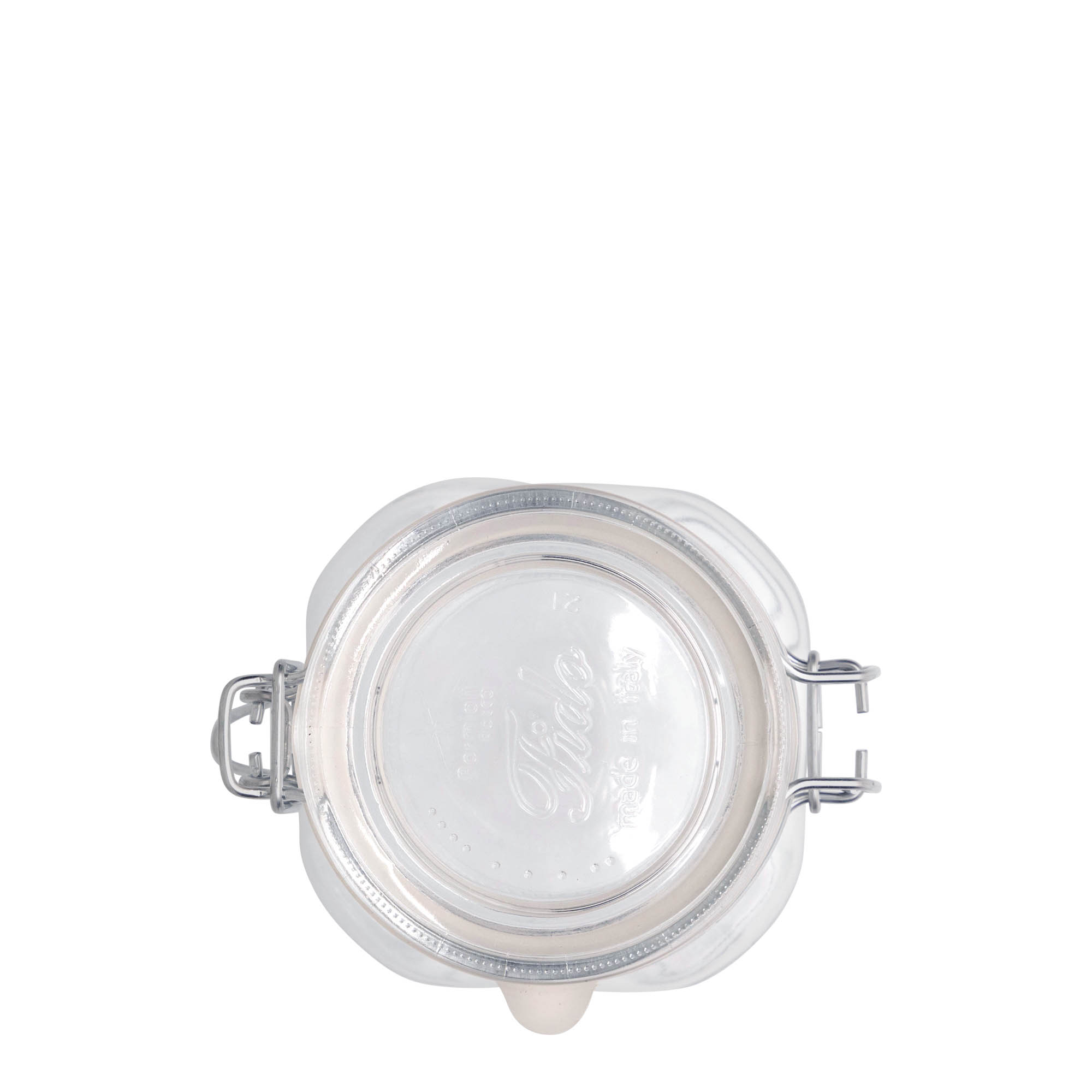 500 ml słoik z drucianym zamknięciem „Fido”, kwadratowy, otwór: zamknięcie drucianym zamkiem 500 ml słoik z drucianym zamknięciem „Fido”, kwadratowy, otwór: zamknięcie drucianym zamkiem