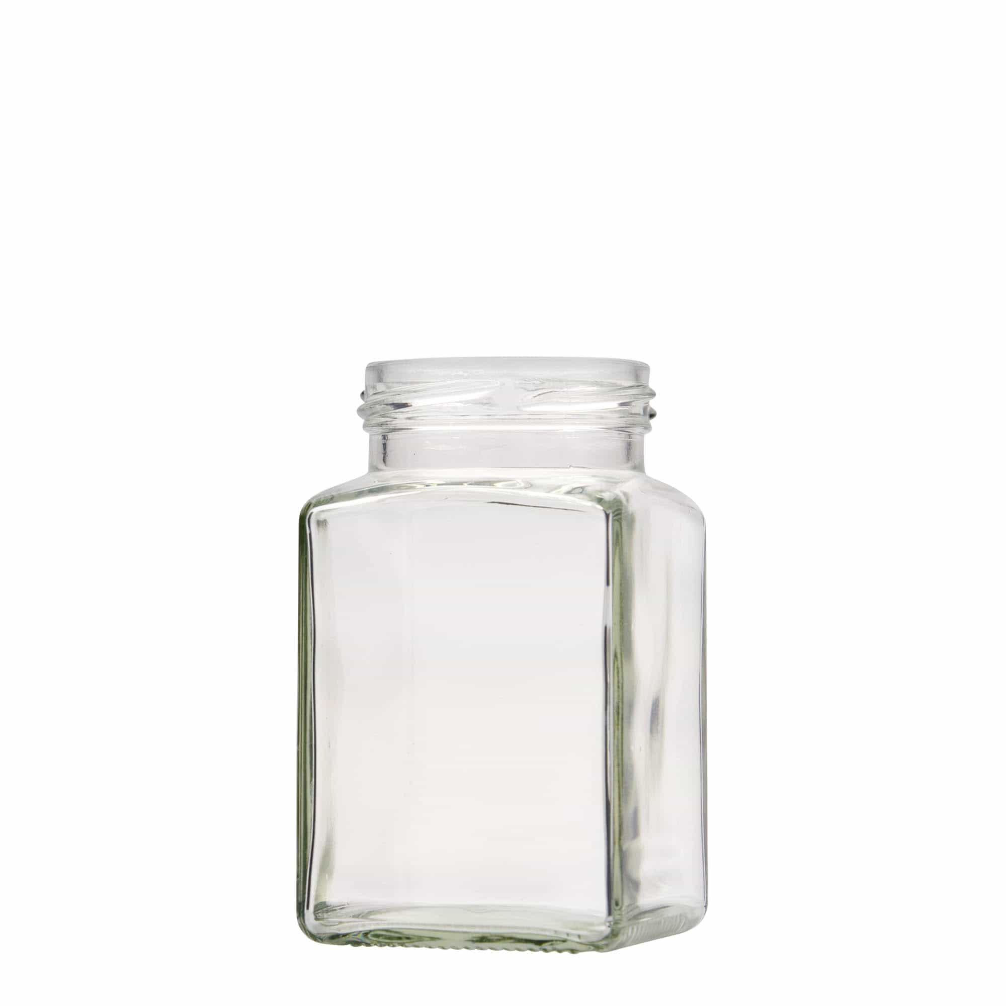 260 ml słoik kwadratowy, zamknięcie: twist off(TO 58)