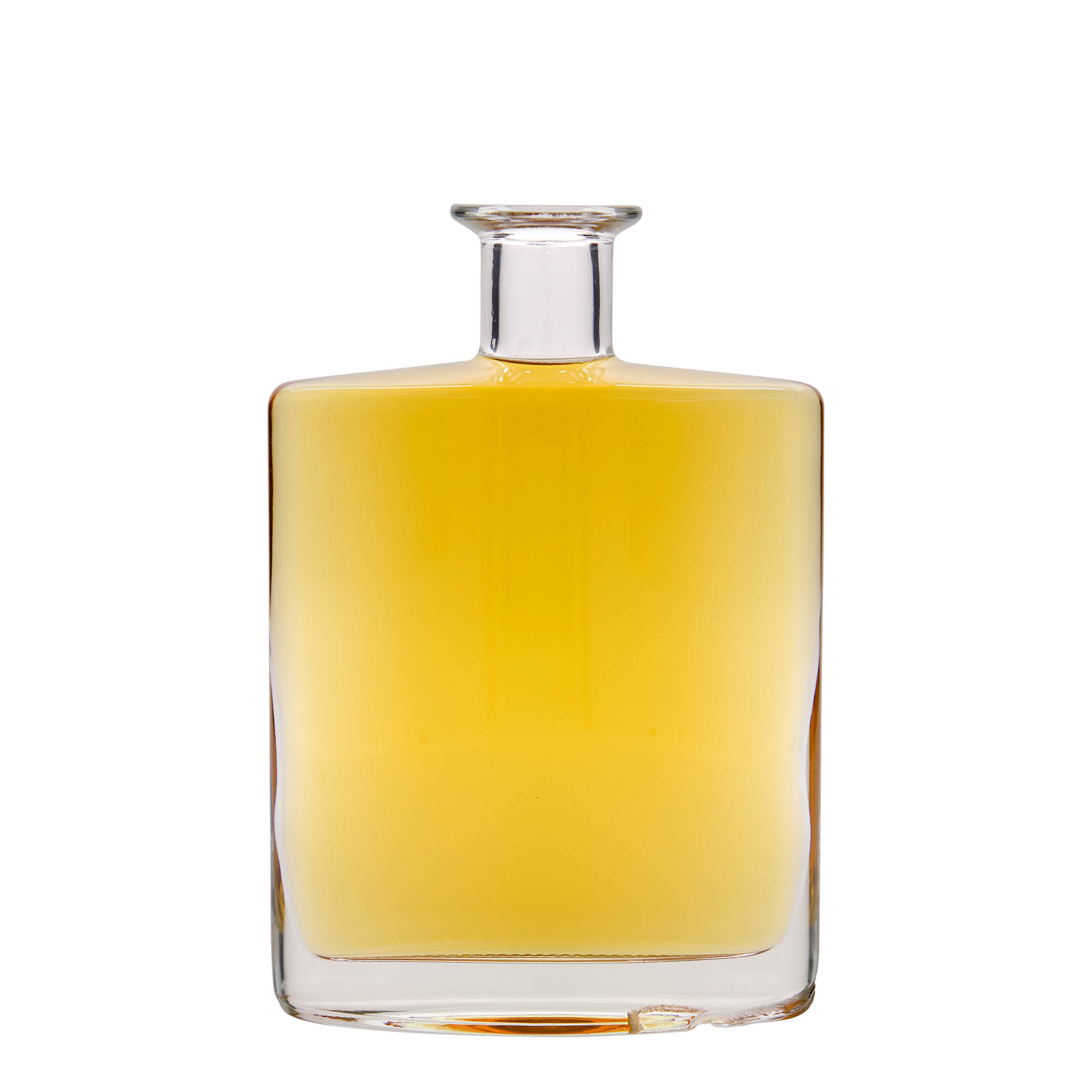 700 ml butelka szklana „Zorbas”, owalna, otwór: korek 700 ml butelka szklana „Zorbas”, owalna, otwór: korek