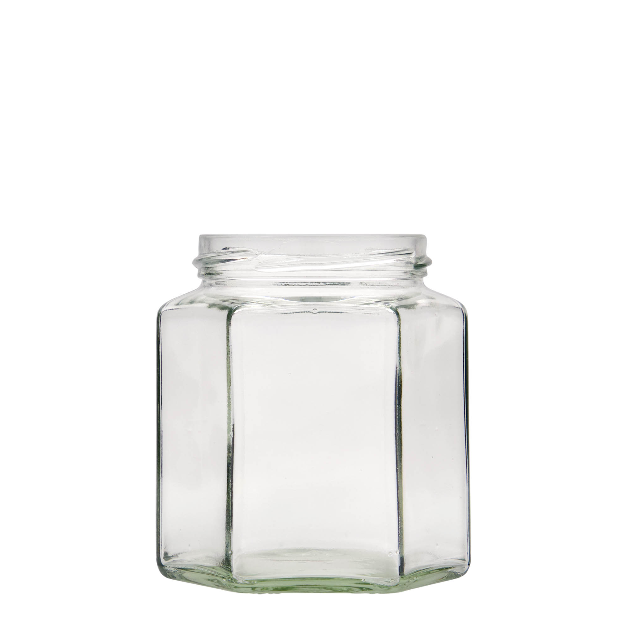 390 ml sześcienny słoik, otwór: Twist-Off (TO 70)