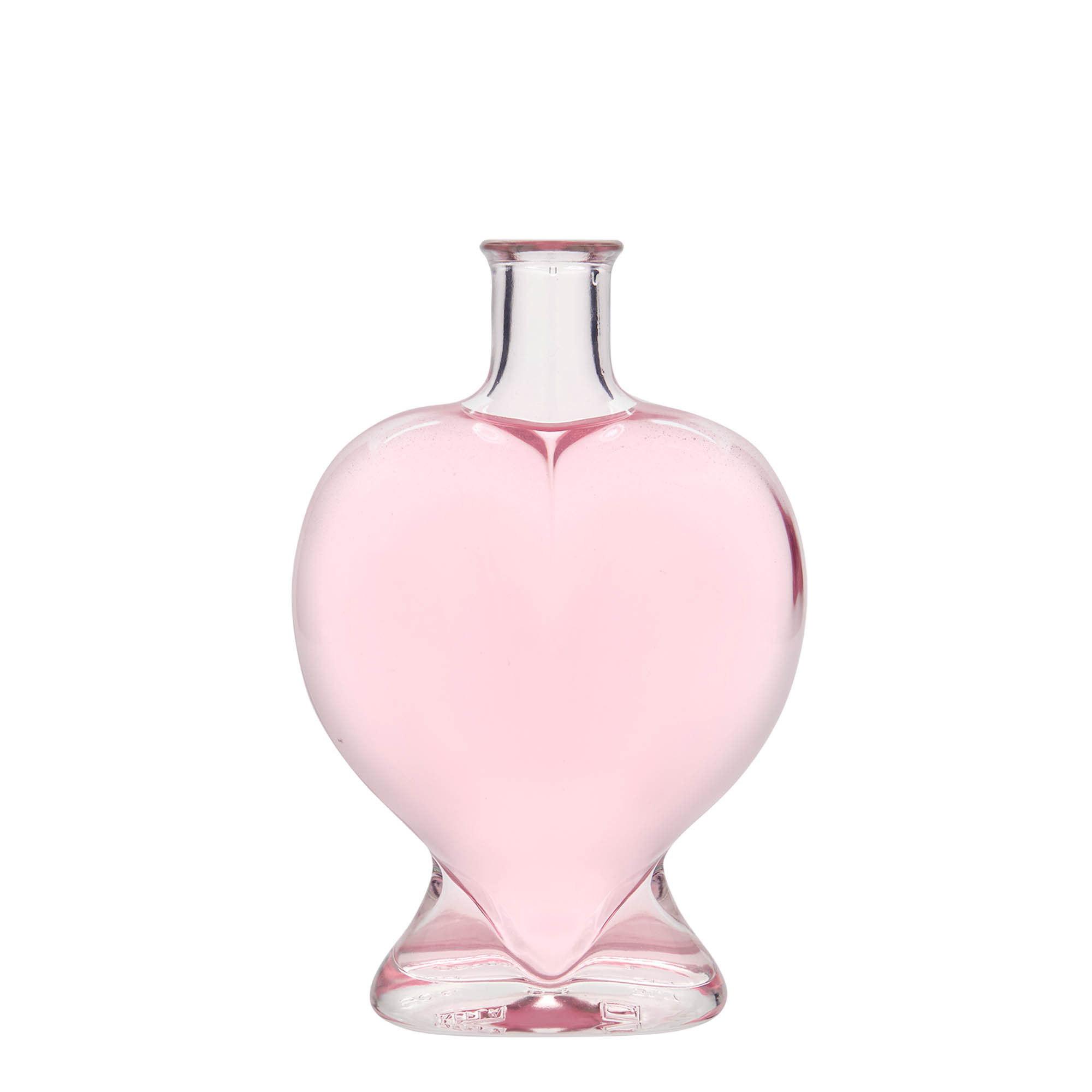 500 ml butelka szklana „Serce”, wylot: korek 500 ml butelka szklana „Serce”, wylot: korek