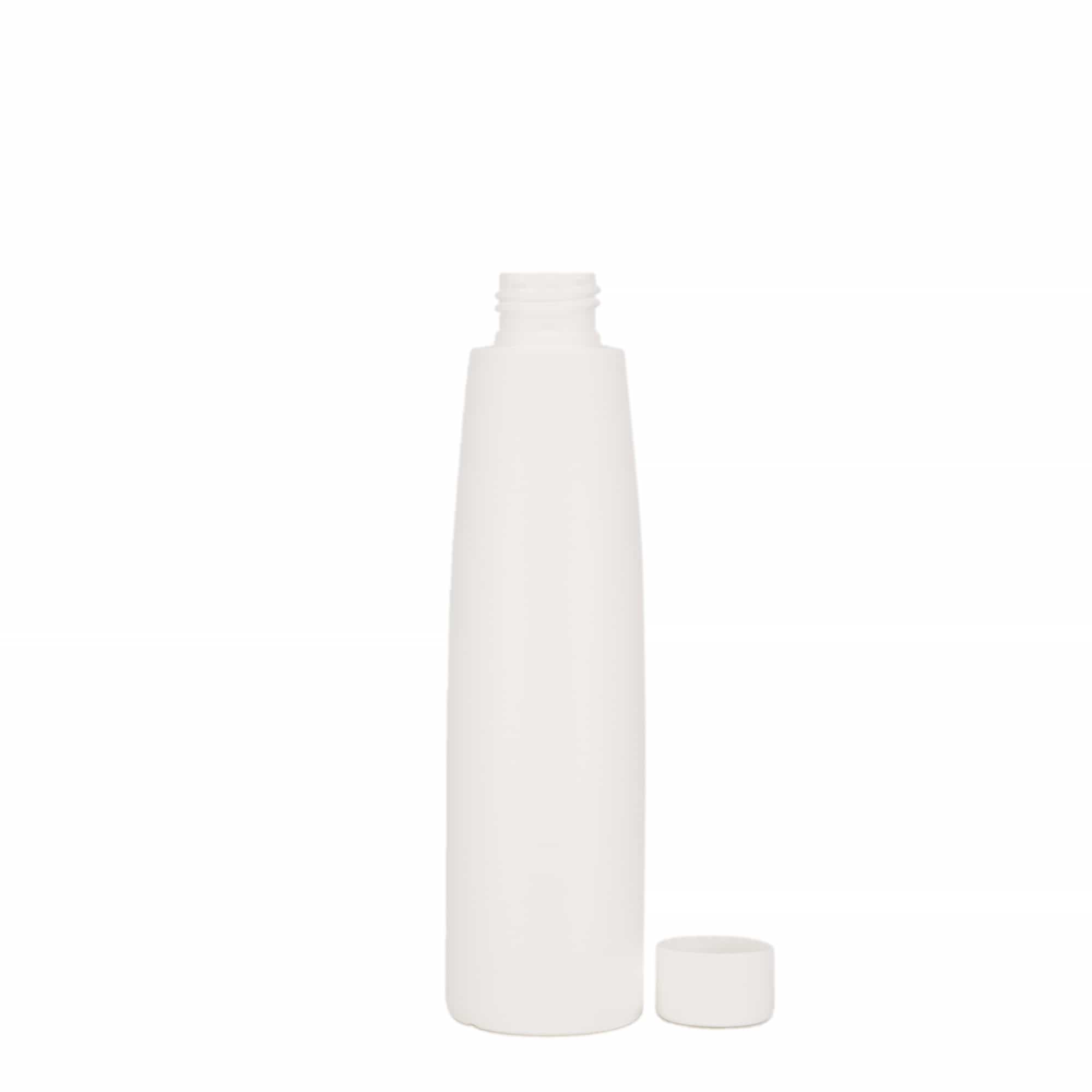 200 ml butelka plastikowa „Donald”, HDPE, biała, gwint: 24/410