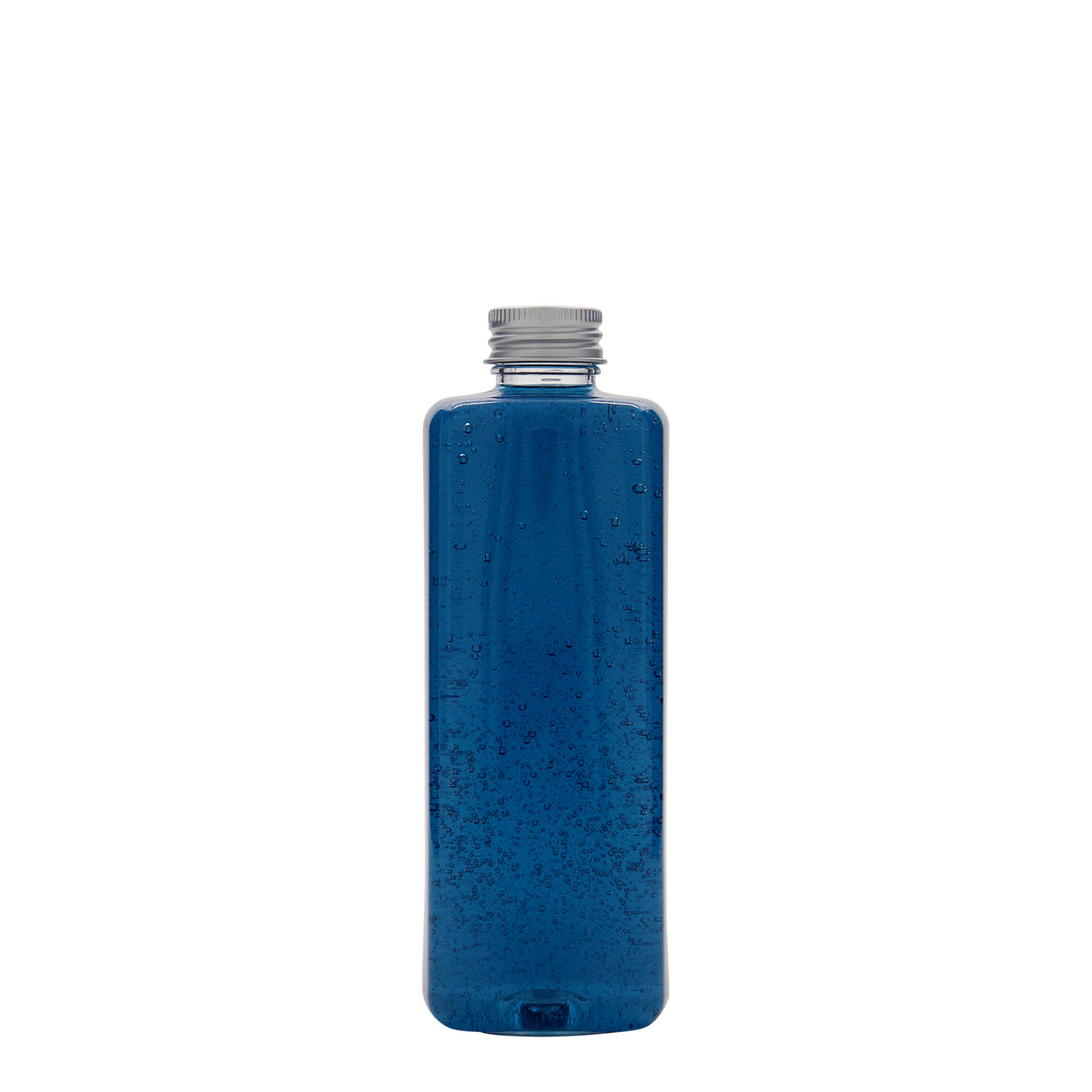 300 ml butelka PET „Karl”, kwadratowa, plastik, gwint: 24/410