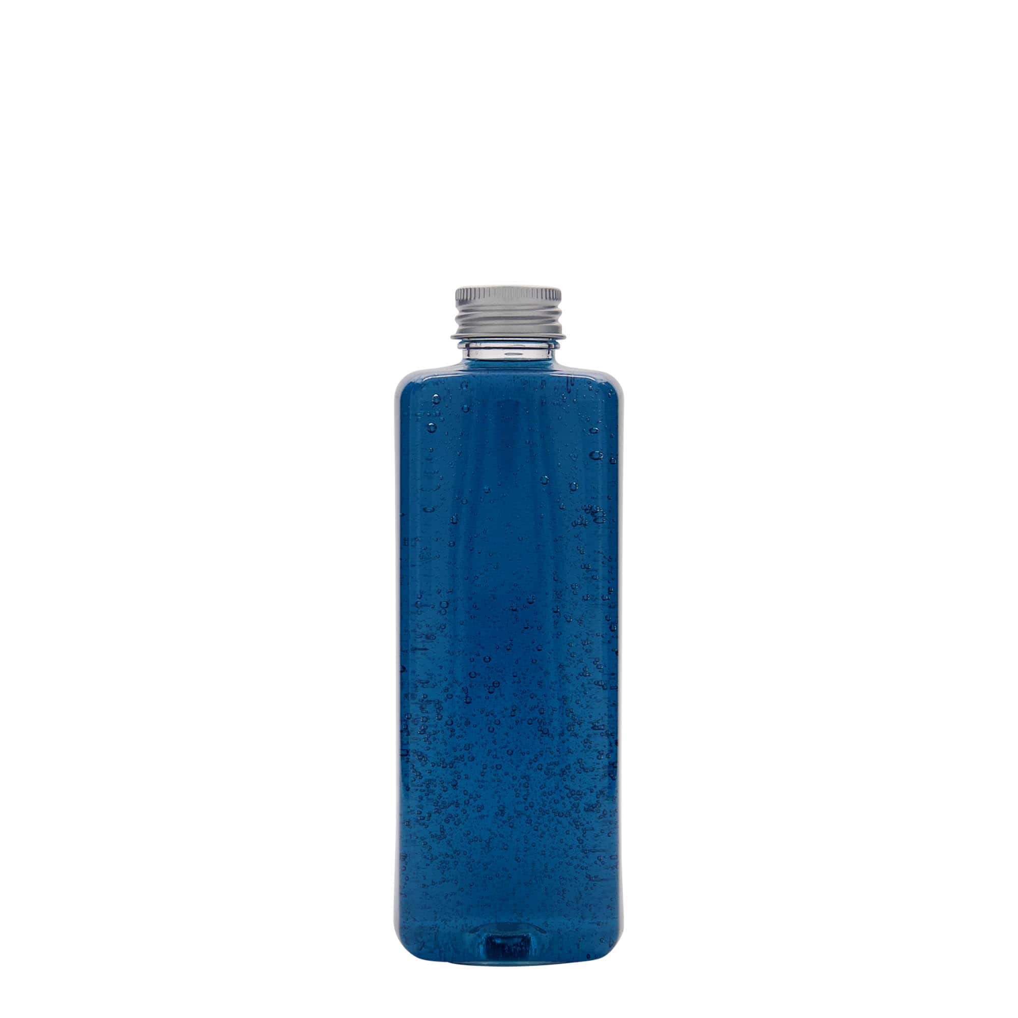 300 ml butelka PET „Karl”, kwadratowa, plastik, gwint: 24/410
