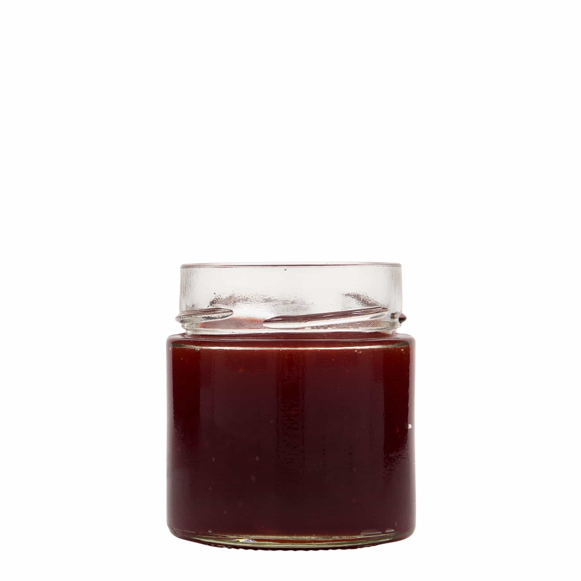 212 ml słoik okrągły 'Balu', zamknięcie: ekstra deep twist off (EDTO 70)