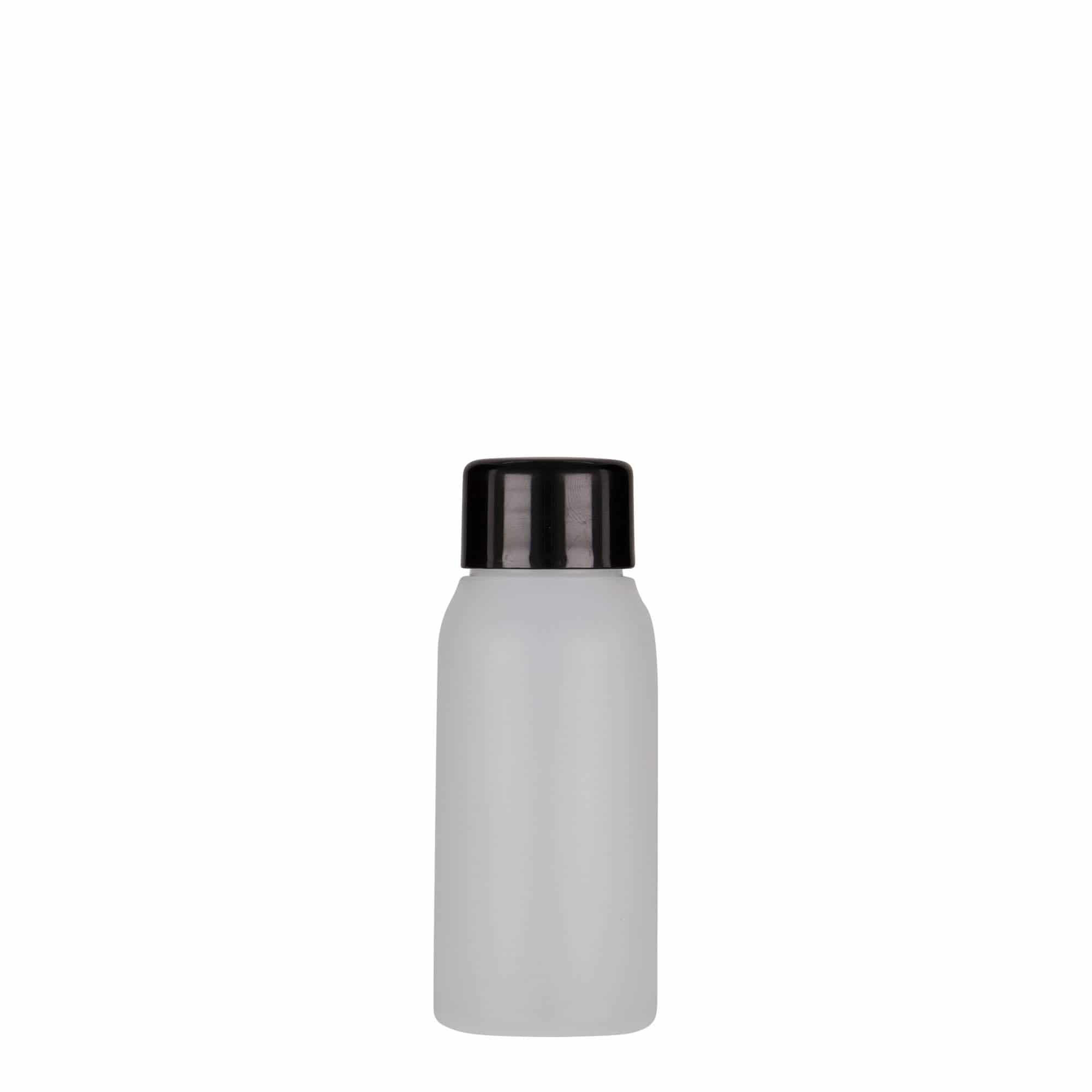 50 ml butelka plastikowa 'Tuffy', HDPE, naturalna, gwint: 24/410