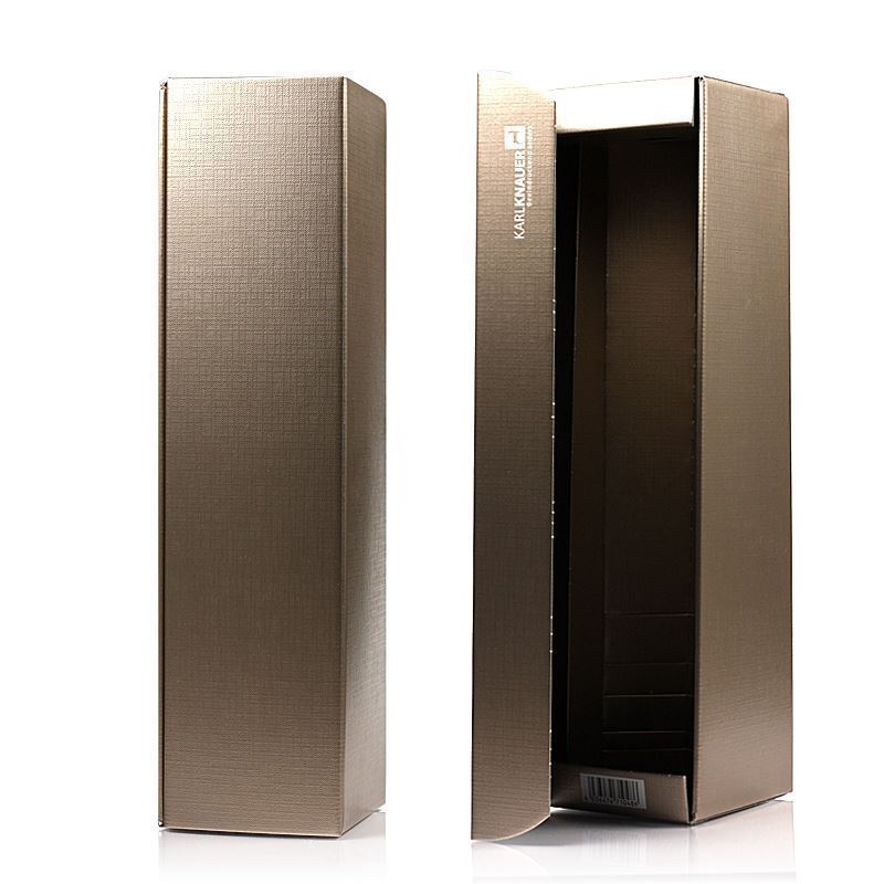 Kartonik na prezent „Metallic”, prostokątny, tektura, szampan Kartonik na prezent „Metallic”, prostokątny, tektura, szampan