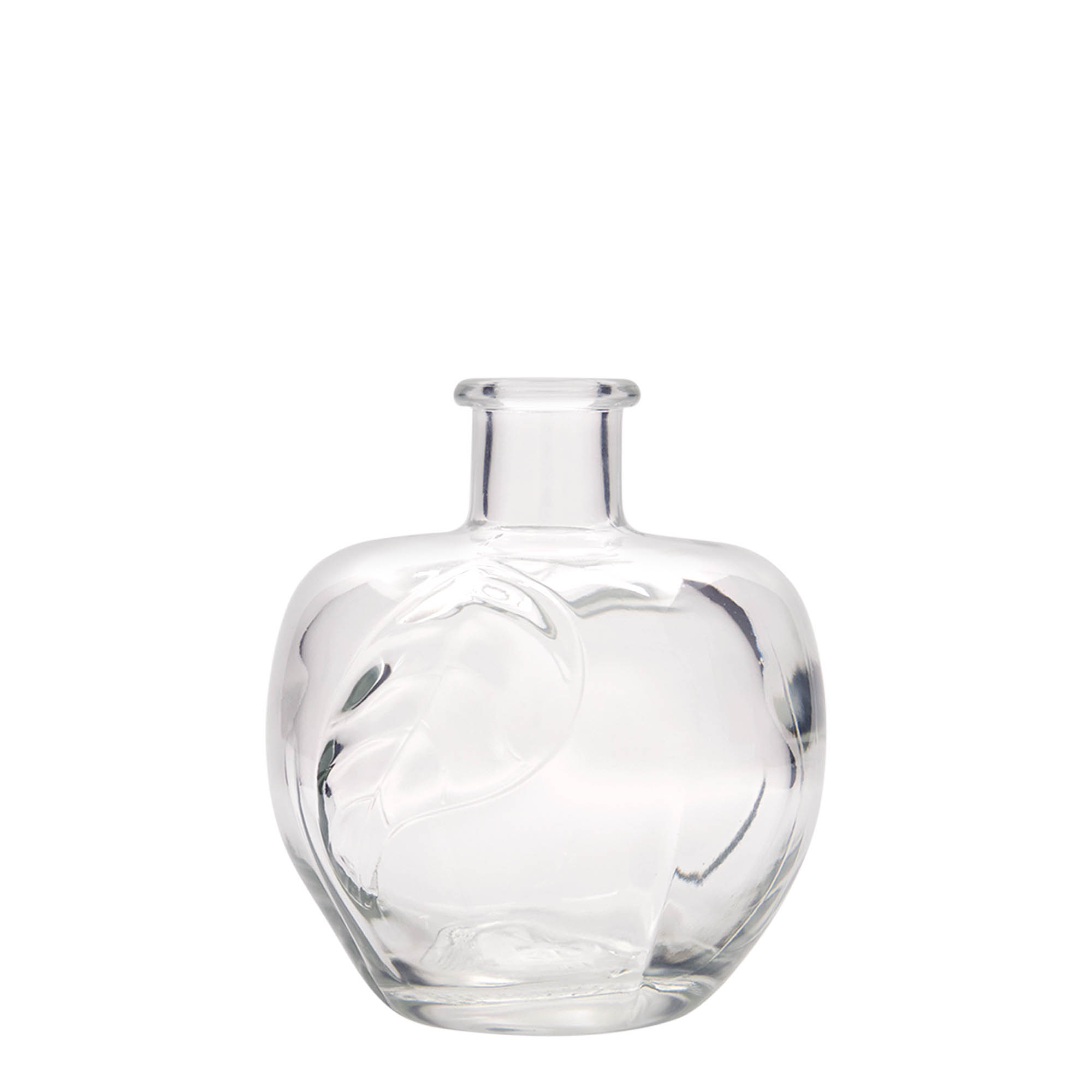 Butelka szklana 350 ml „Jabłko”, szyjka: korek