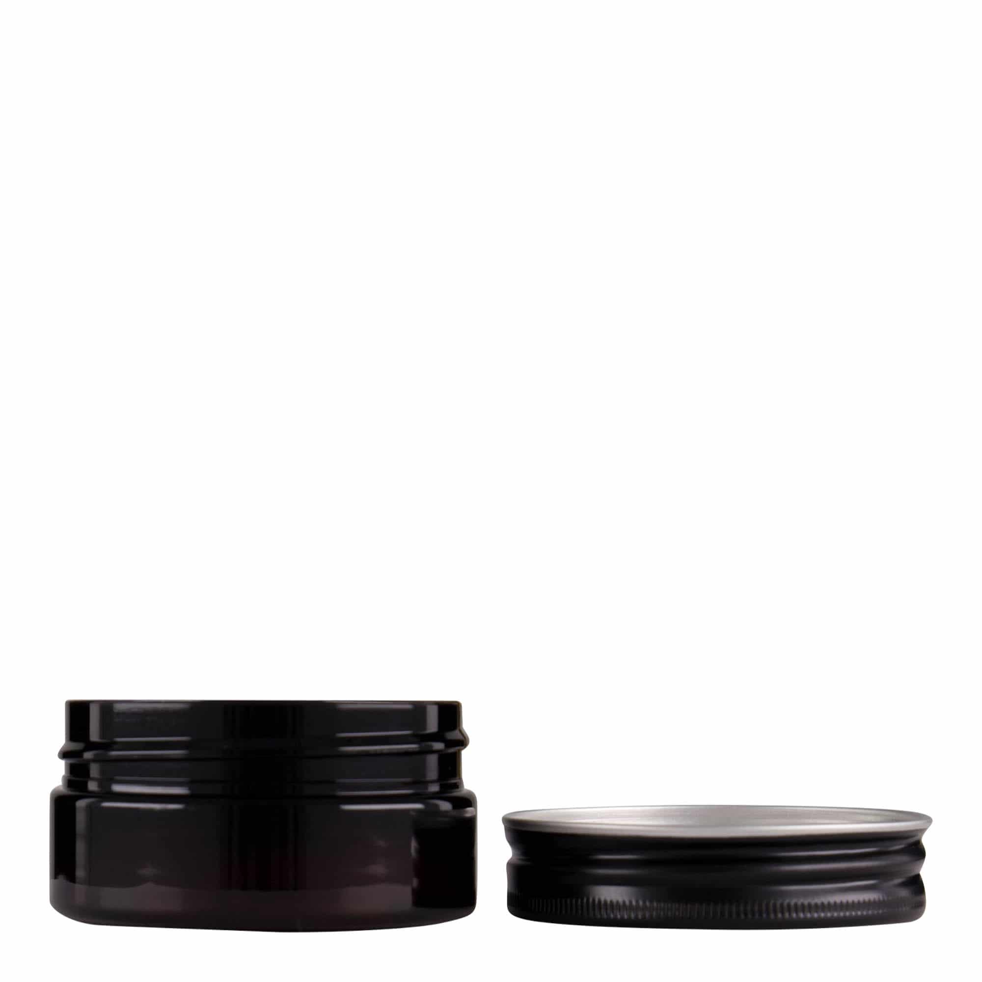 50 ml butelka PET „Isabella”, brązowa, gwint: 70/400