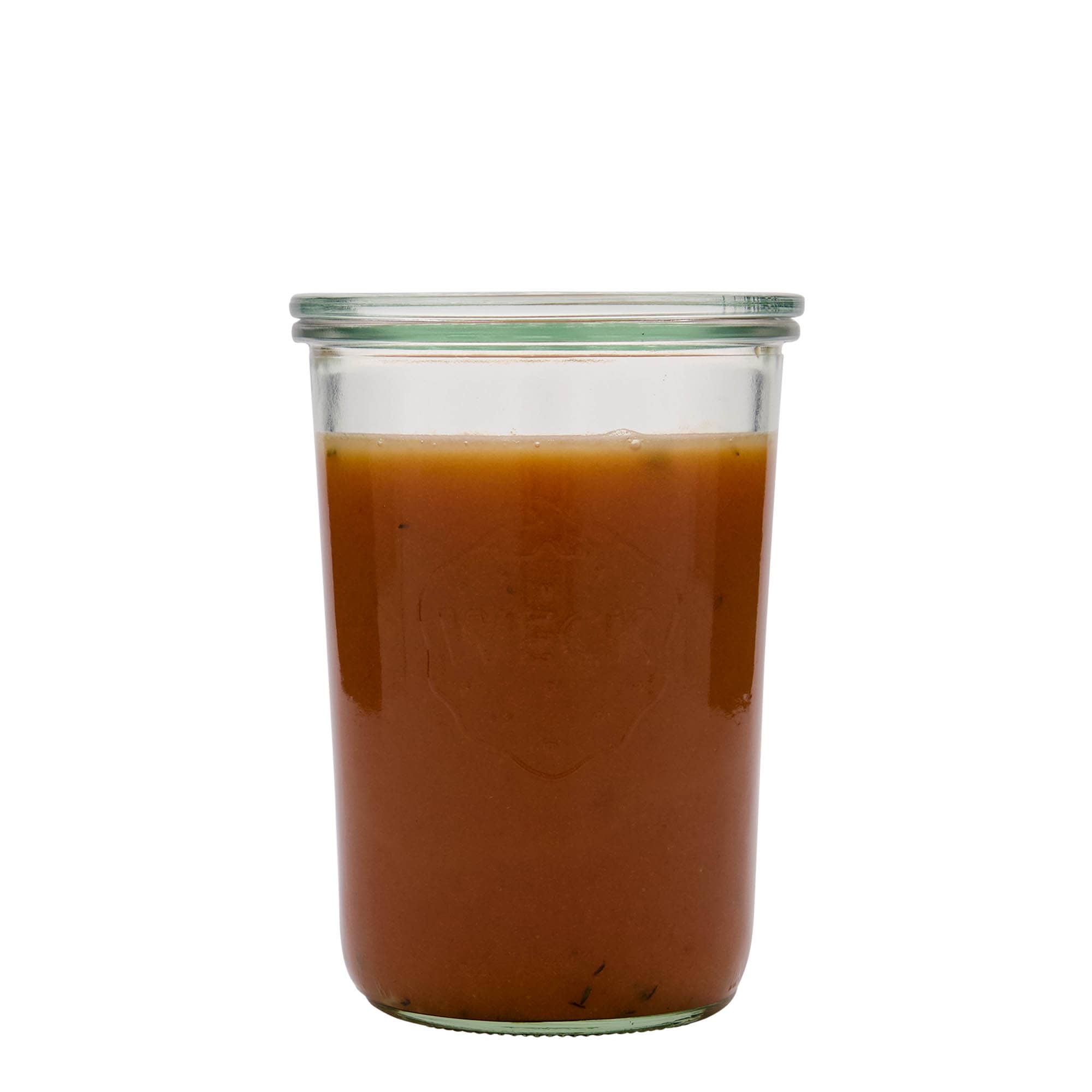 850 ml słoik WECK ze ściętym rantem, otwór: okrągły rant