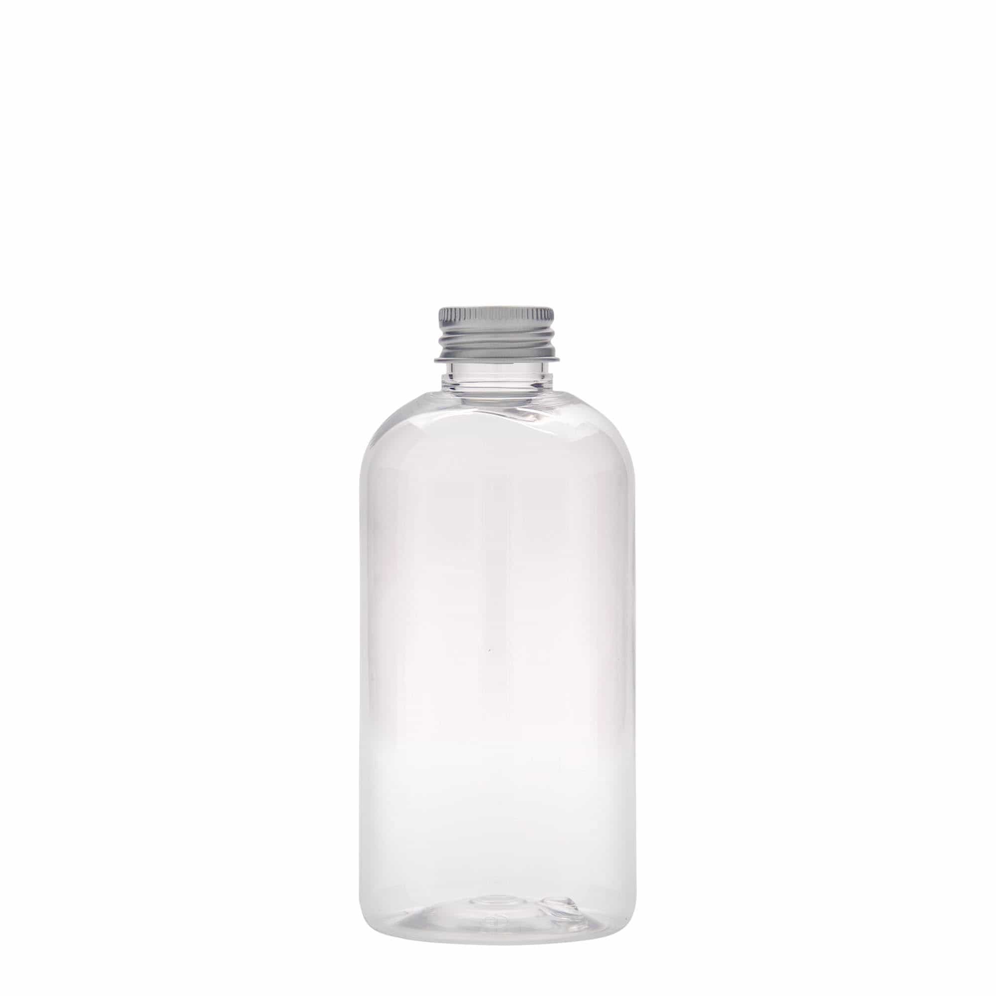 250 ml butelka PET 'Boston', tworzywo sztuczne, zamknięcie: GPI 24/410