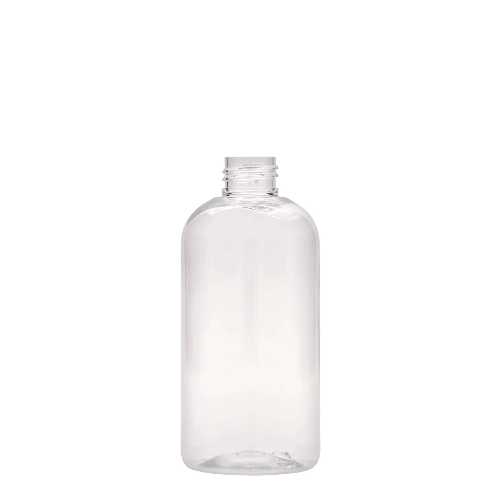 250 ml butelka PET „Boston”, tworzywo sztuczne, gwint: 24/410