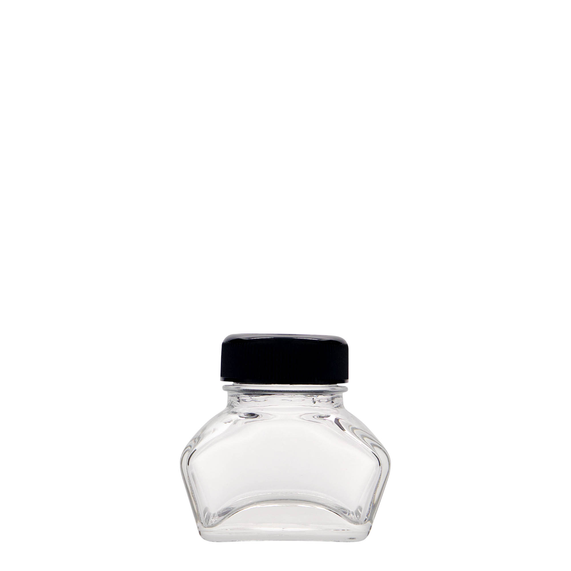 30 ml kałamarz, prostokątny, otwór: zakrętka 30 ml kałamarz, prostokątny, otwór: zakrętka