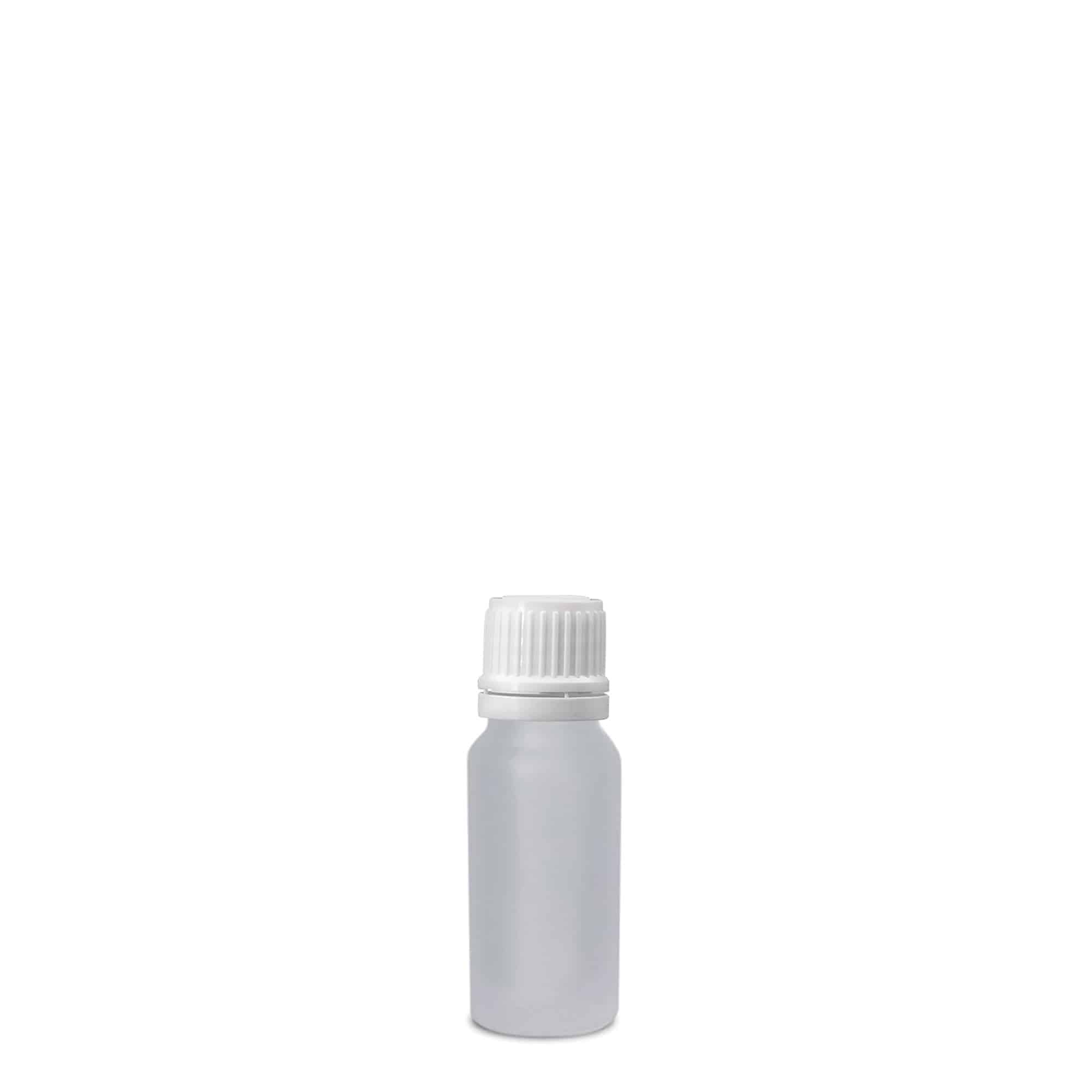 10 ml butelka medyczna, szkło, matowa, szyjka: DIN 18