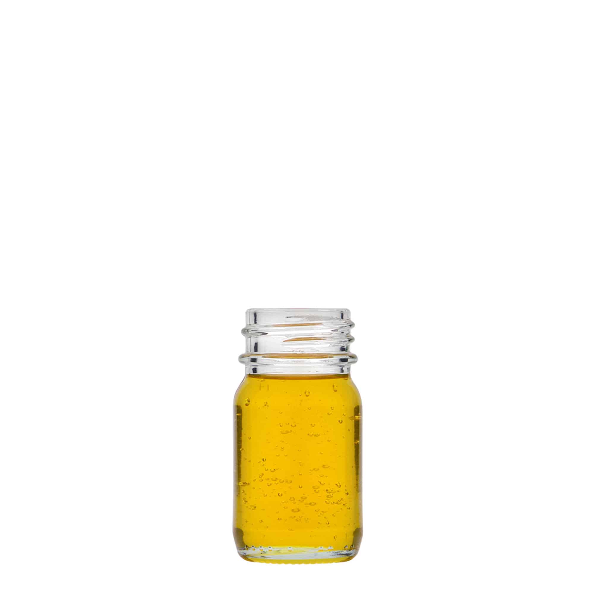 30 ml szerokootworowy słoik, otwór: DIN 32