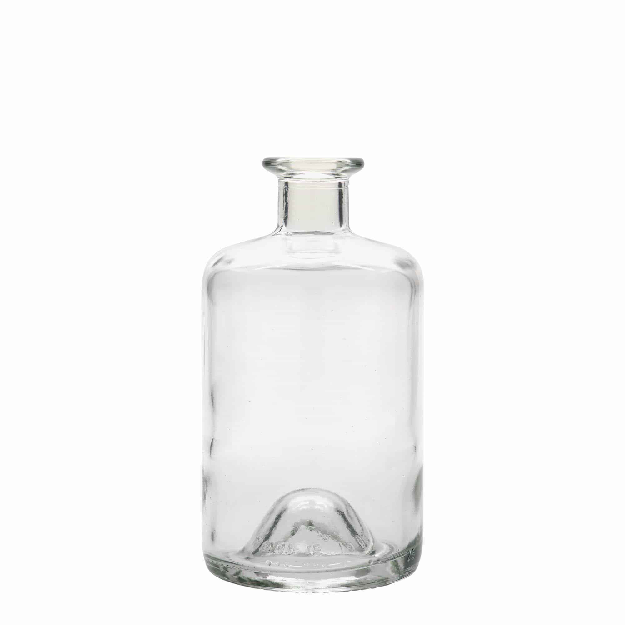 500 ml butelka szklana aptekarza, otwór: korek